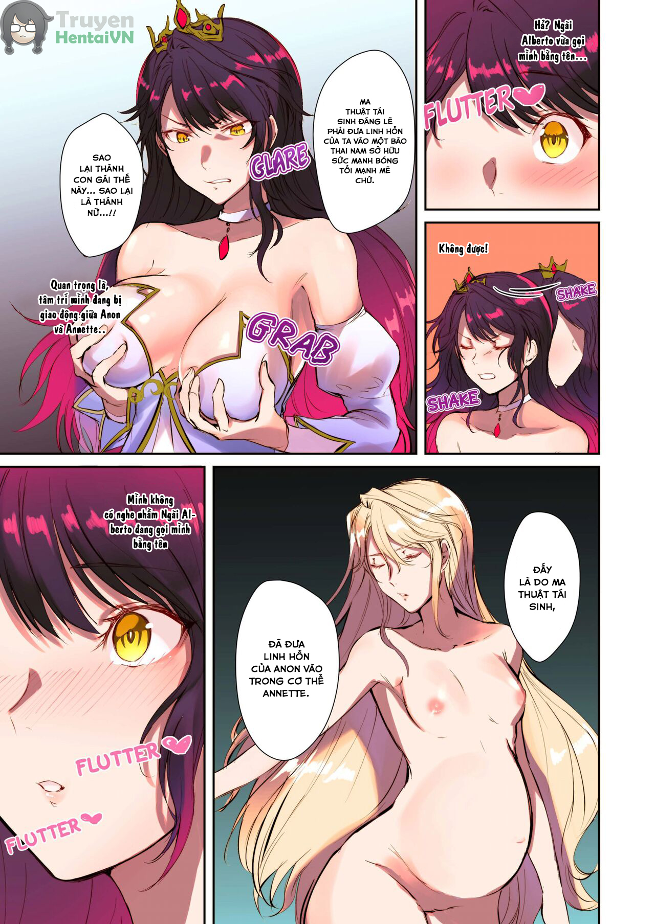 Đọc truyện hentai Mahou o Kyuusai suru Houhou - Oneshot