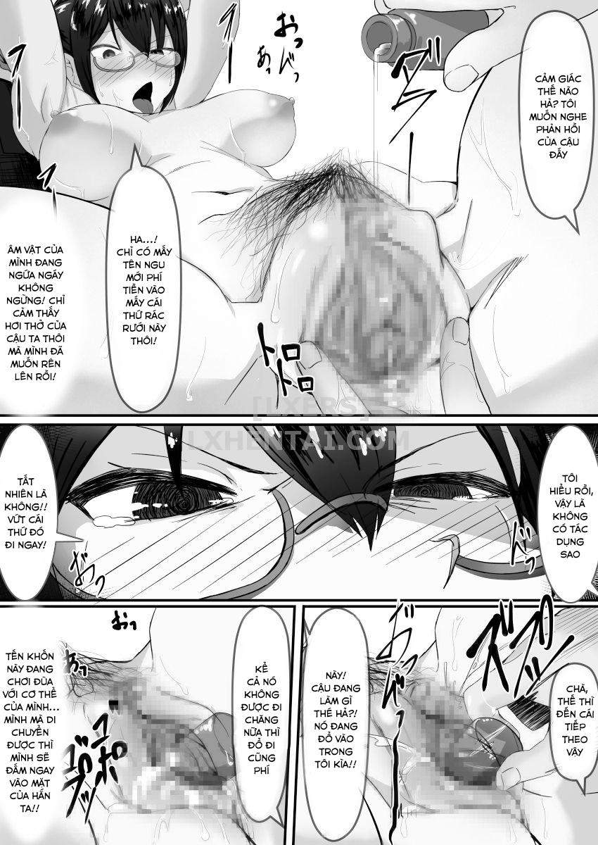 Đọc truyện hentai Fuuki Iinchou Wa Kusuri Ni Yowai - Oneshot