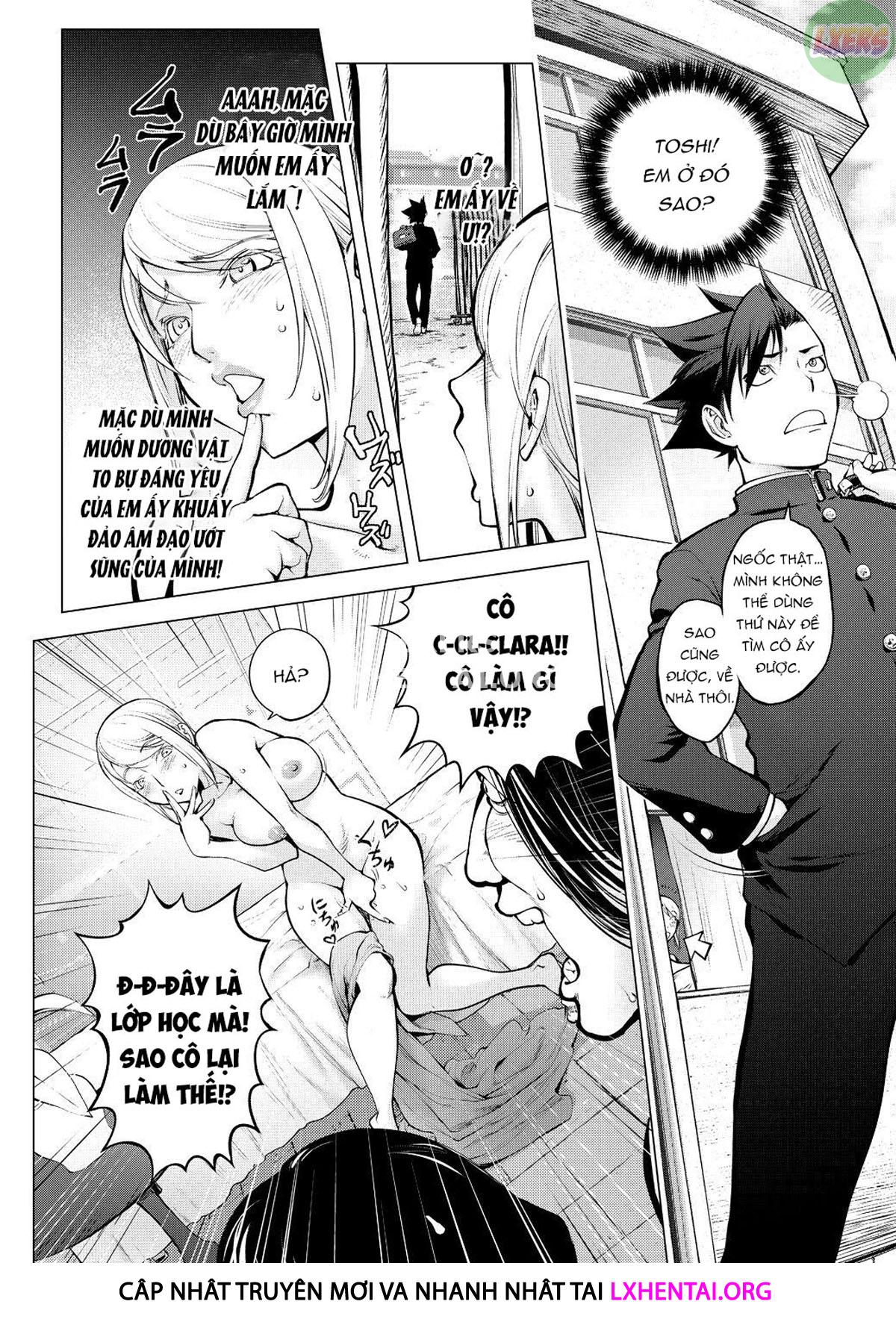 Đọc truyện hentai Clara-Sensei No Bijutsu Kyoushitsu - Oneshot