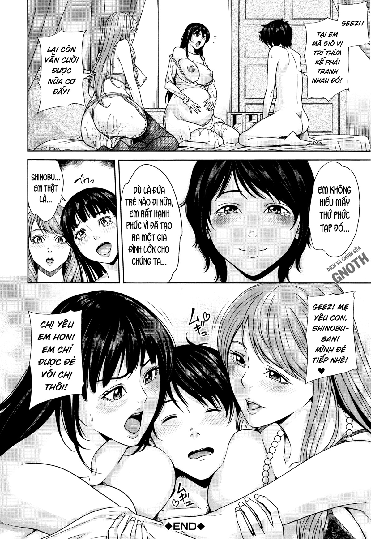Đọc truyện hentai Quá trình sinh con của gia đình Amemiyakeno - Chap 2