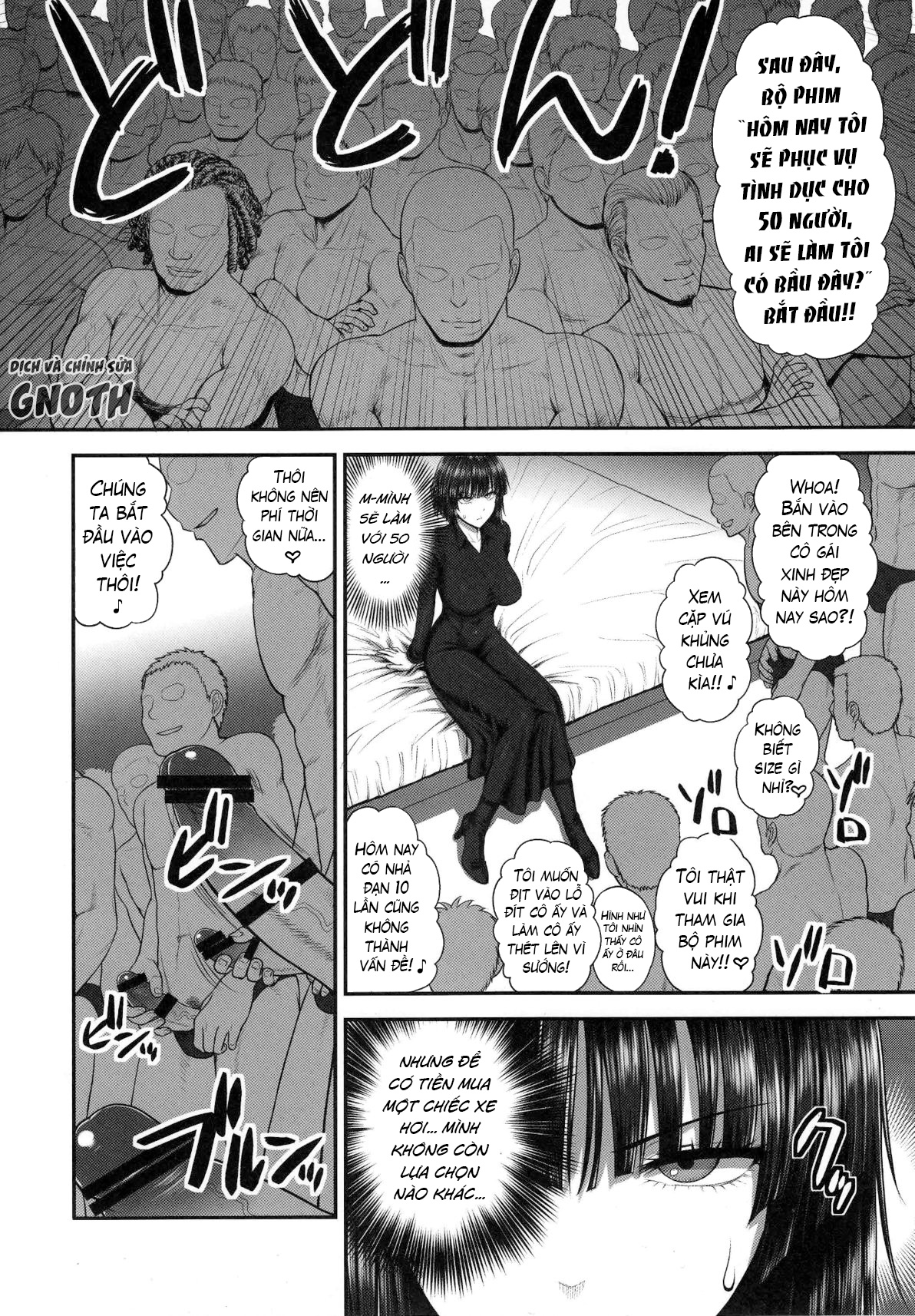 Đọc truyện hentai FUBUKI vs 50 MEN (One Punch Man) (bản đẹp) - Oneshot
