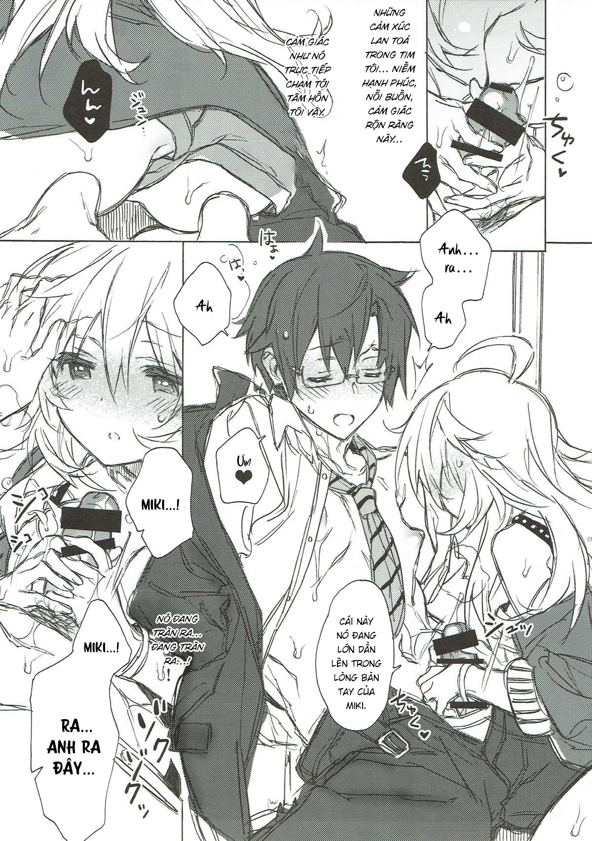 Đọc truyện hentai Miki Hoshii series - Được cưng chiều, được yêu mến