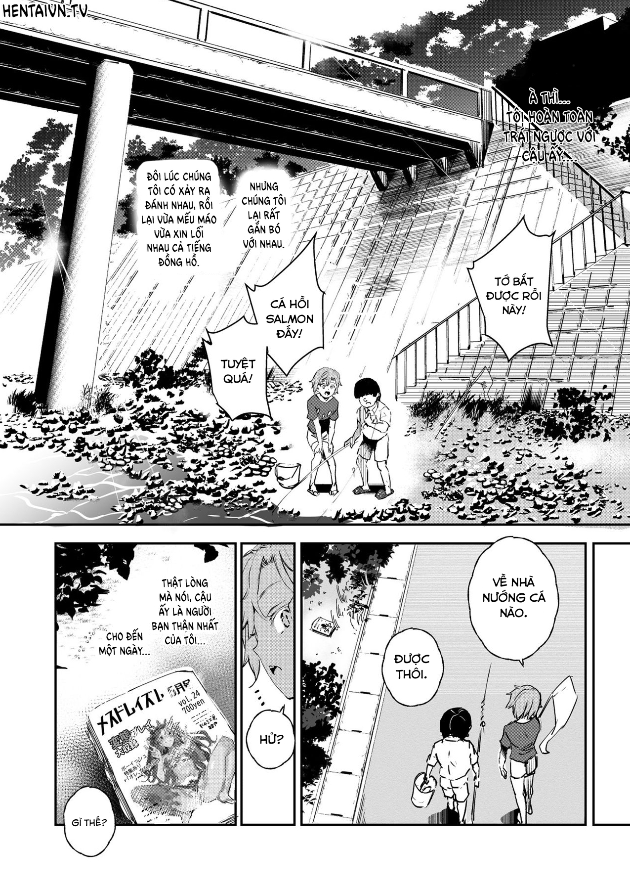 Đọc truyện hentai Mùa hè năm ấy, tôi phát hiện ra thằng bạn thân thuở nhỏ... là con gái! - Chap 1.1