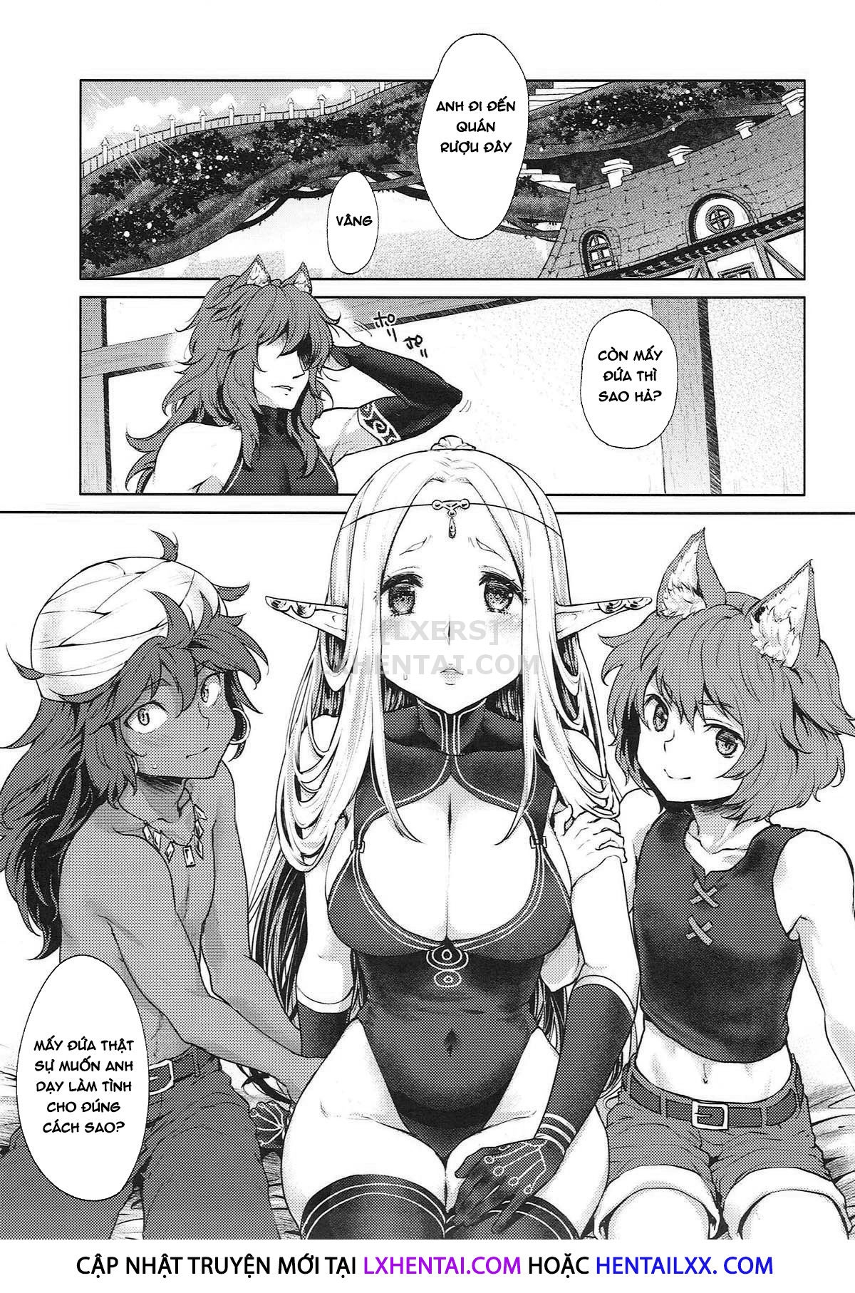 Đọc truyện hentai Hajimete No Sekaiju - Chap 5 - Extra