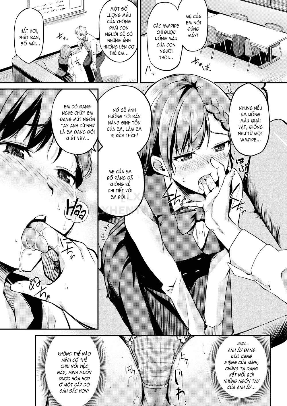 Đọc truyện hentai Midara Switch - Sensual Switch - Chap 3 - Thirsty For Work ~A Certain Vampires Job Hunt~