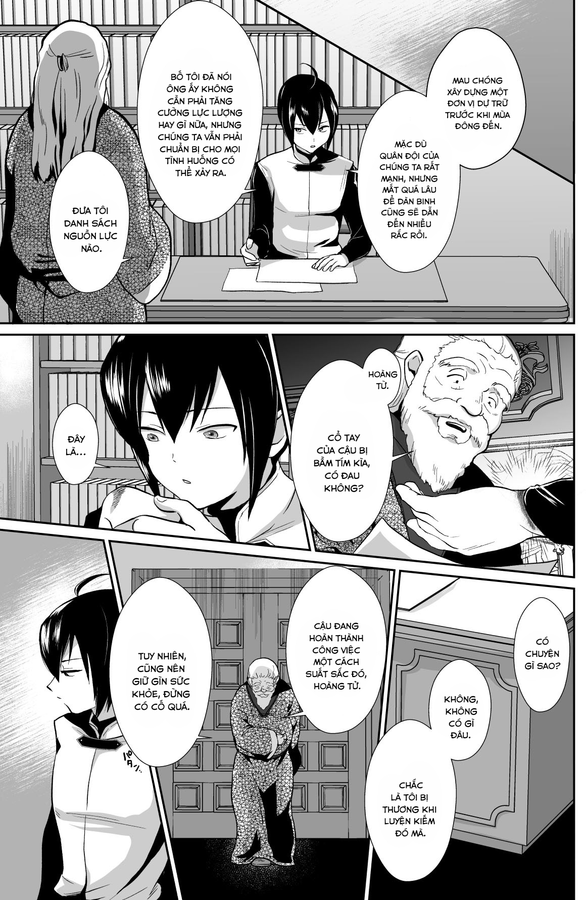 Đọc truyện hentai Kawaisou na Ouji-sama wa Warui Mahou de Oshiro no Mesu Benki ni Sarete Shimaimashita - Chap 2