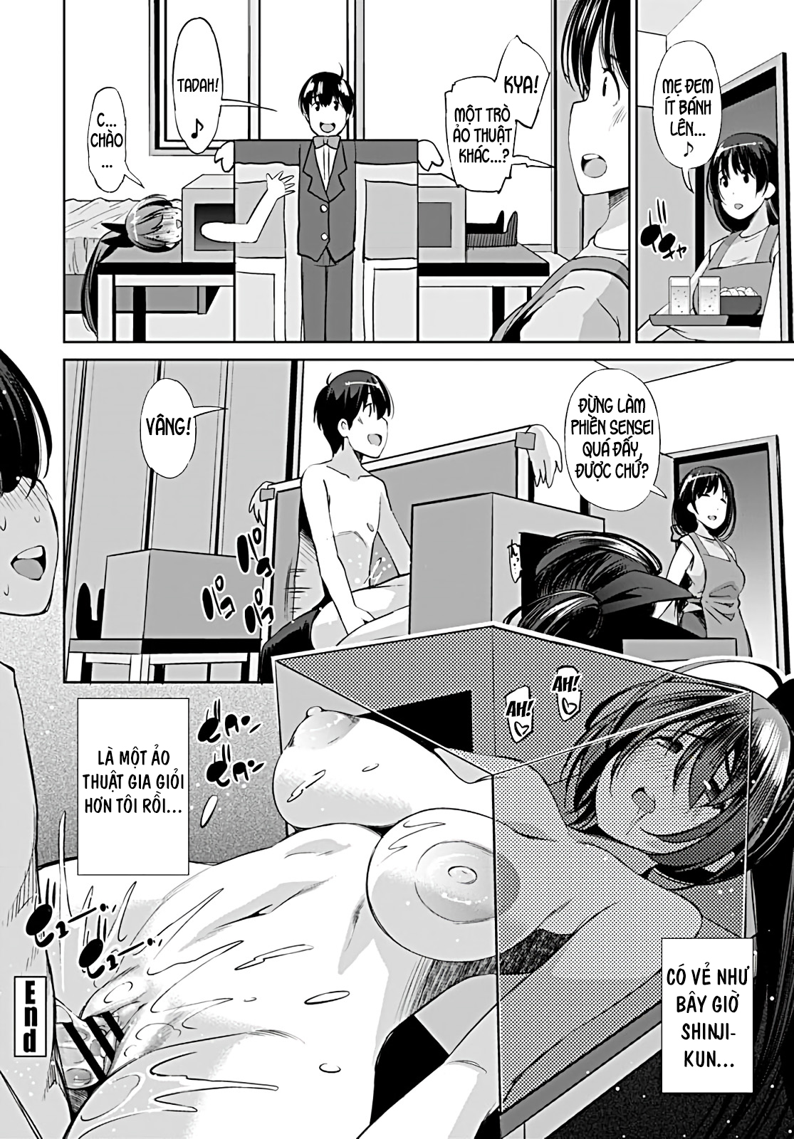 Đọc truyện hentai Gia sư tôi là một ảo thuật gia - Oneshot