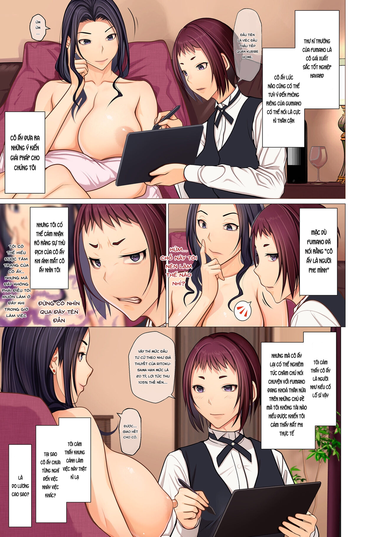 Đọc truyện hentai Fugou Ichizoku no Muko - Chap 2