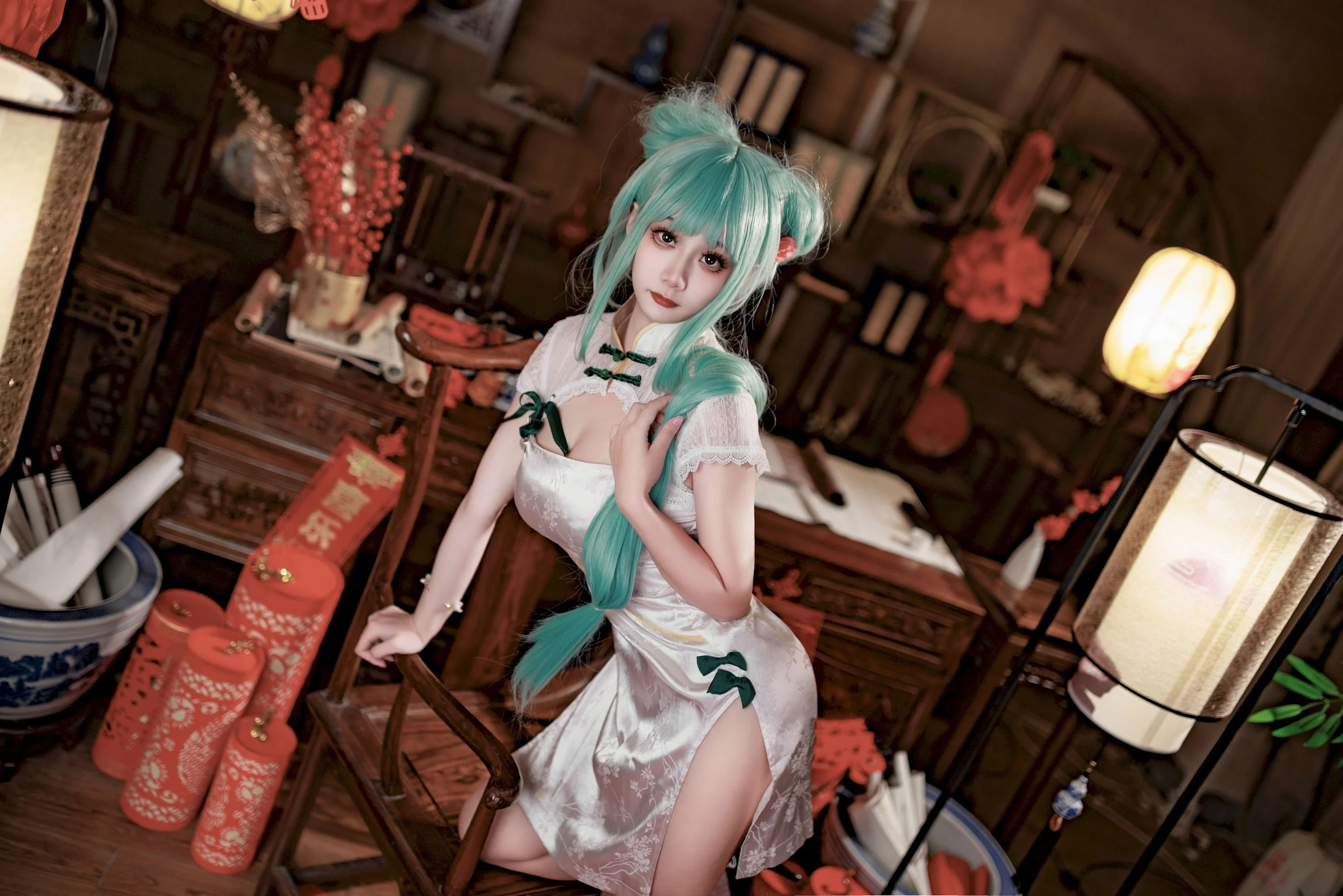 Đọc truyện hentai Tuyển tập Albums siêu phẩm Cosplay - Chap 1440 - A Xuexue_yuki - VOCALOID Hatsune Miku - Shaohua