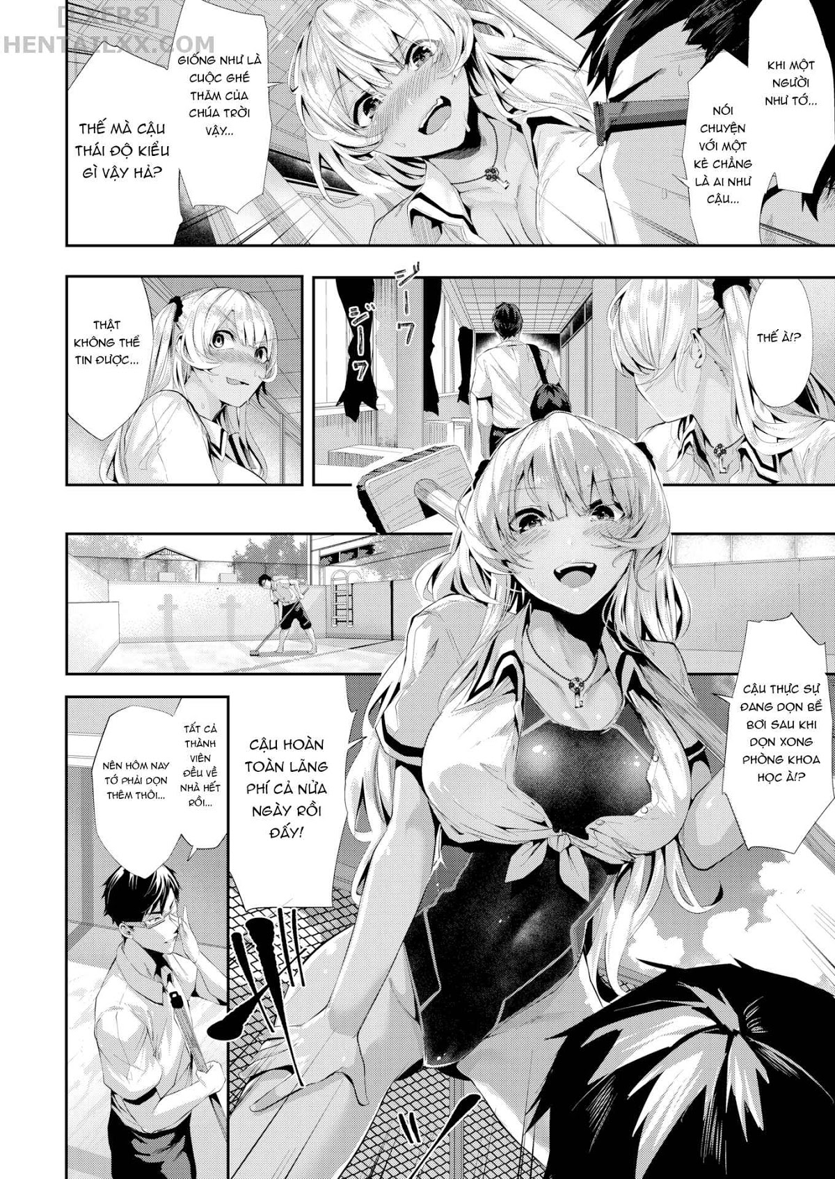 Đọc truyện hentai Milky Time (Trọn bộ) - Chap 3: Light Brown Temptation