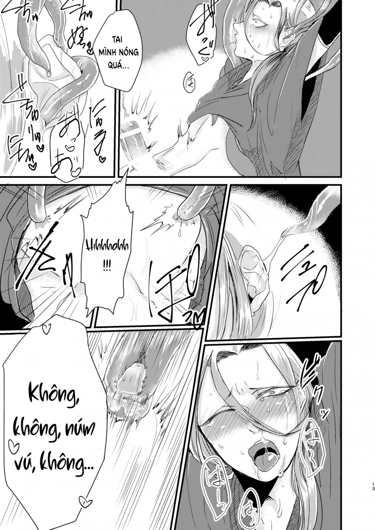 Đọc truyện hentai Câu chuyện về nam pháp sư bị xúc tu chơi - Oneshot