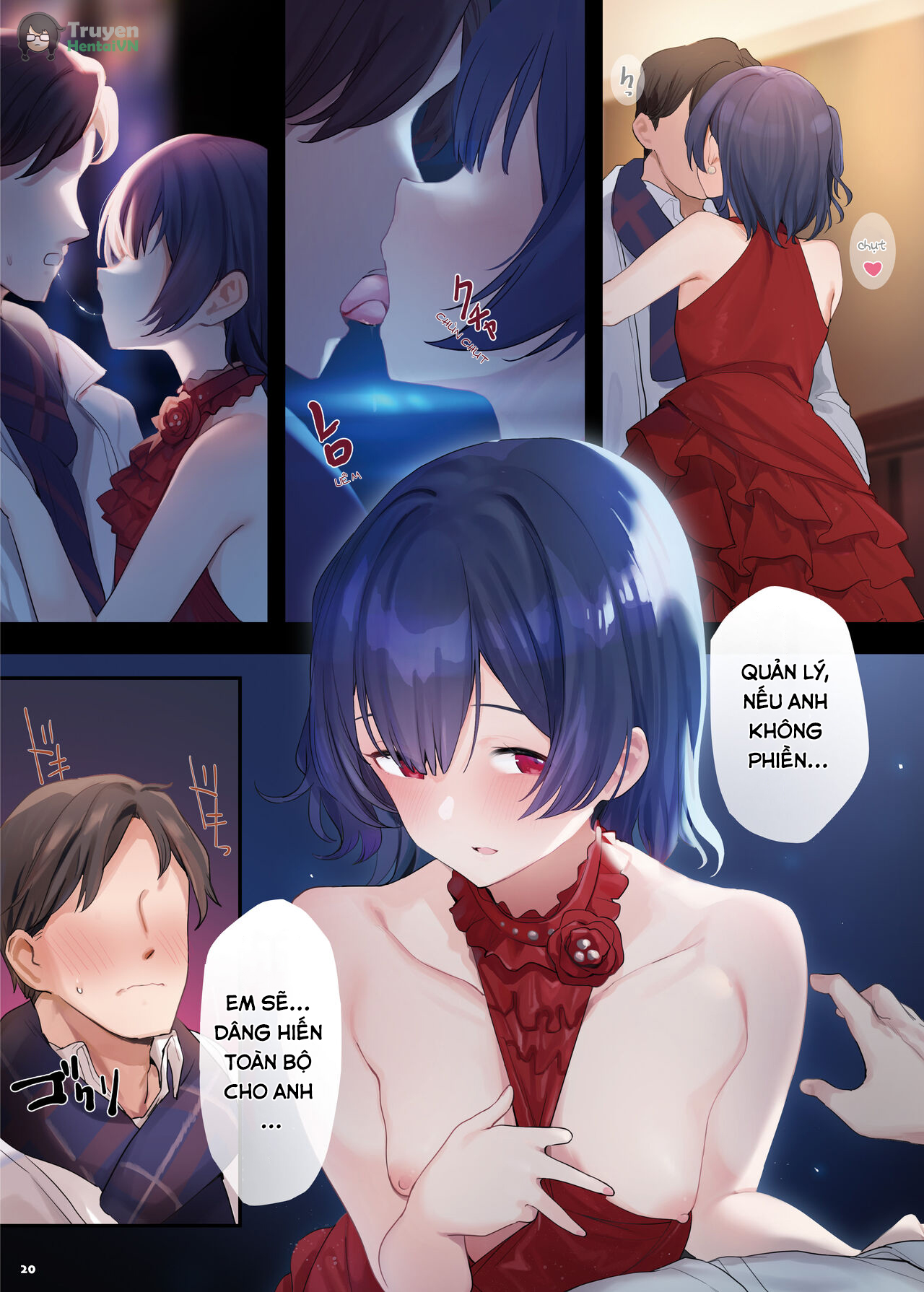 Đọc truyện hentai ShinyM@S Icha Love Ero Goudou SWEET COLORS (THE iDOLM@STER: Shiny Colors) [Digital] - Oneshot