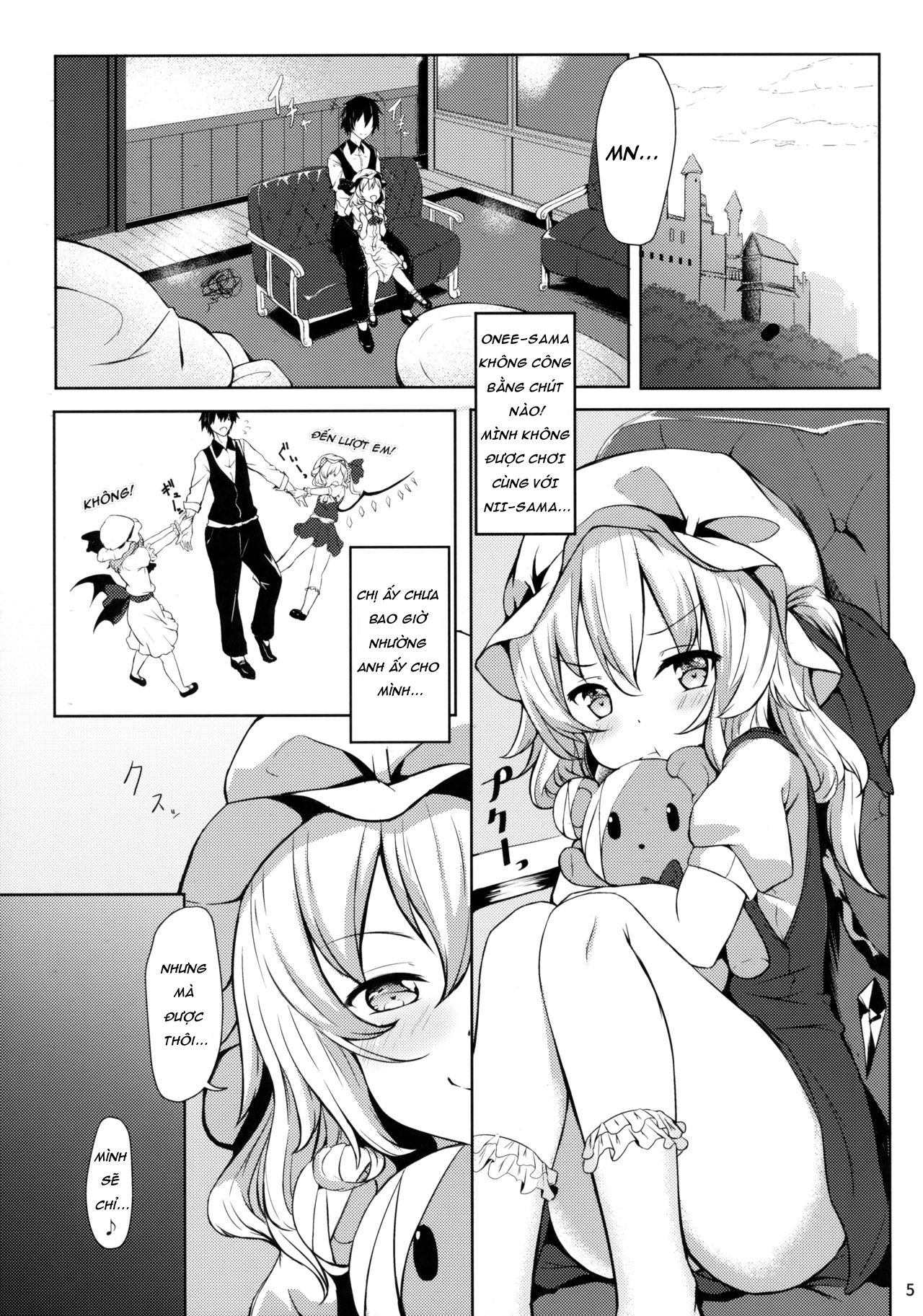 Đọc truyện hentai Flan-chan kara Yuuwaku Saretai!! (Touhou project) - Oneshot đẹp xinh