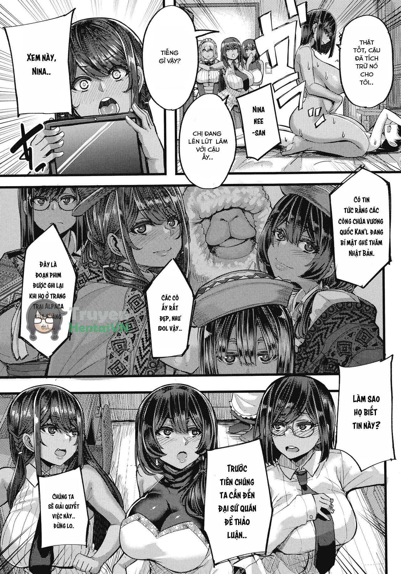 Đọc truyện hentai The Latina Princesses and the Secret Contract - chap 3