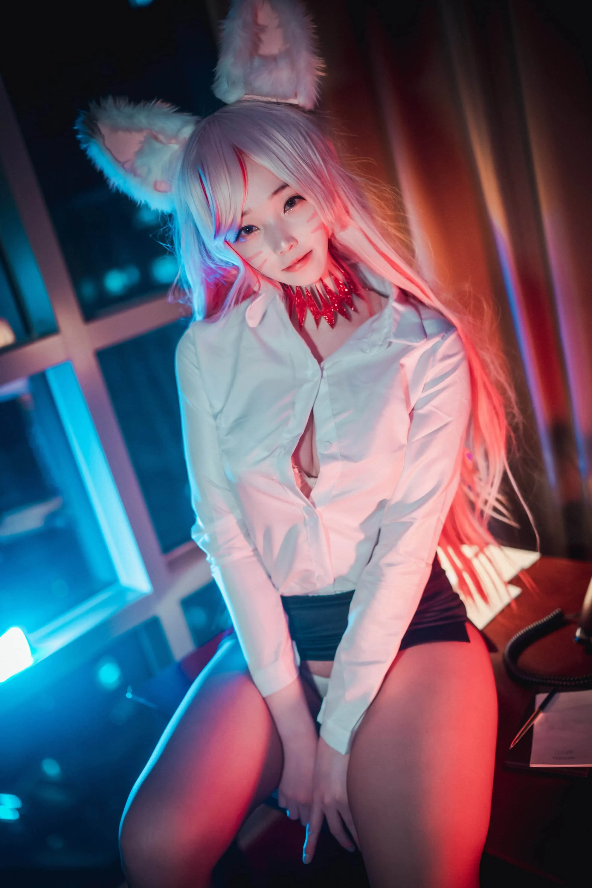 Đọc truyện hentai Tuyển tập Albums siêu phẩm Cosplay - Chap 850 - [DJAWA] Bambi - Kumiho in the Office