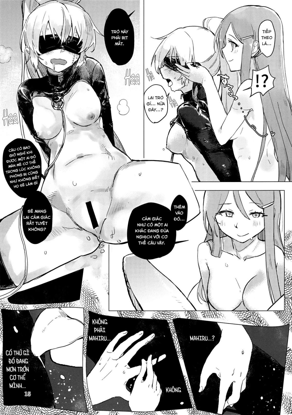 Đọc truyện hentai Yakousei no Shoujo Futari - Oneshot