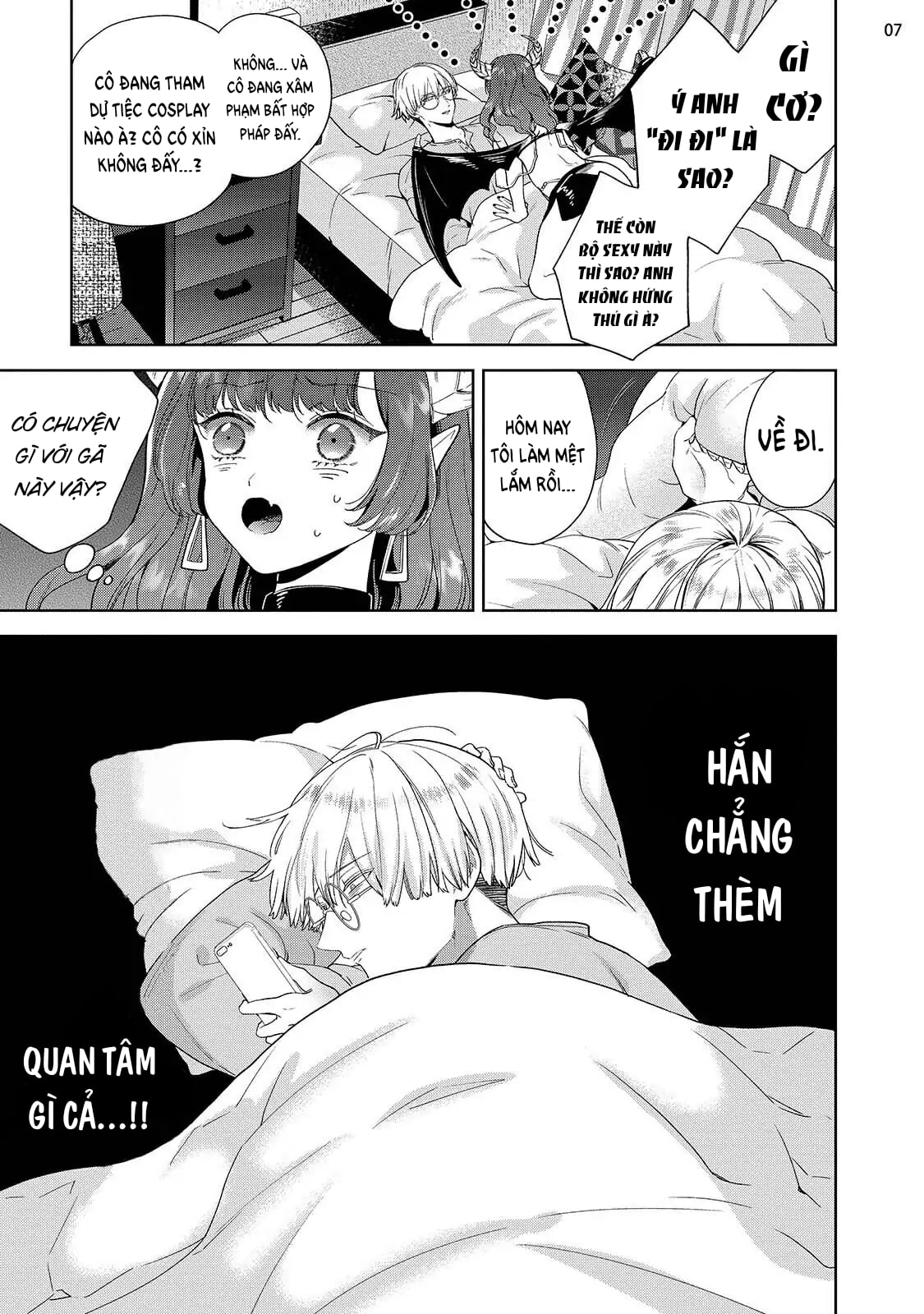 Đọc truyện hentai Nàng Succubus Đầy Tự Tin Nhưng Mục Tiêu Của Cô Ấy Lại Bất Lực - Chap 1: Anh sẽ là mục tiêu trong bài kiểm tra của tôi