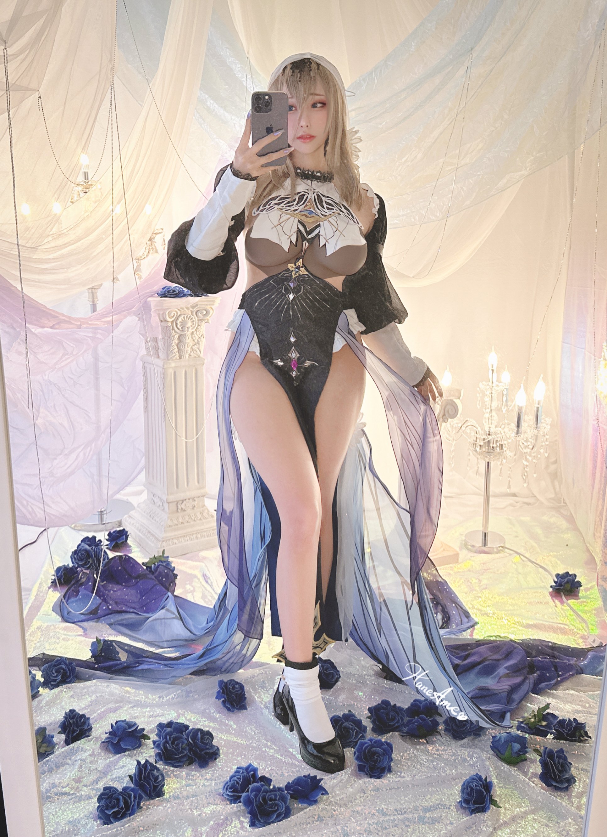 Đọc truyện hentai Tuyển tập Albums siêu phẩm Cosplay - Chap 554 - HaneAme - Aponia (Honkai Impact 3)