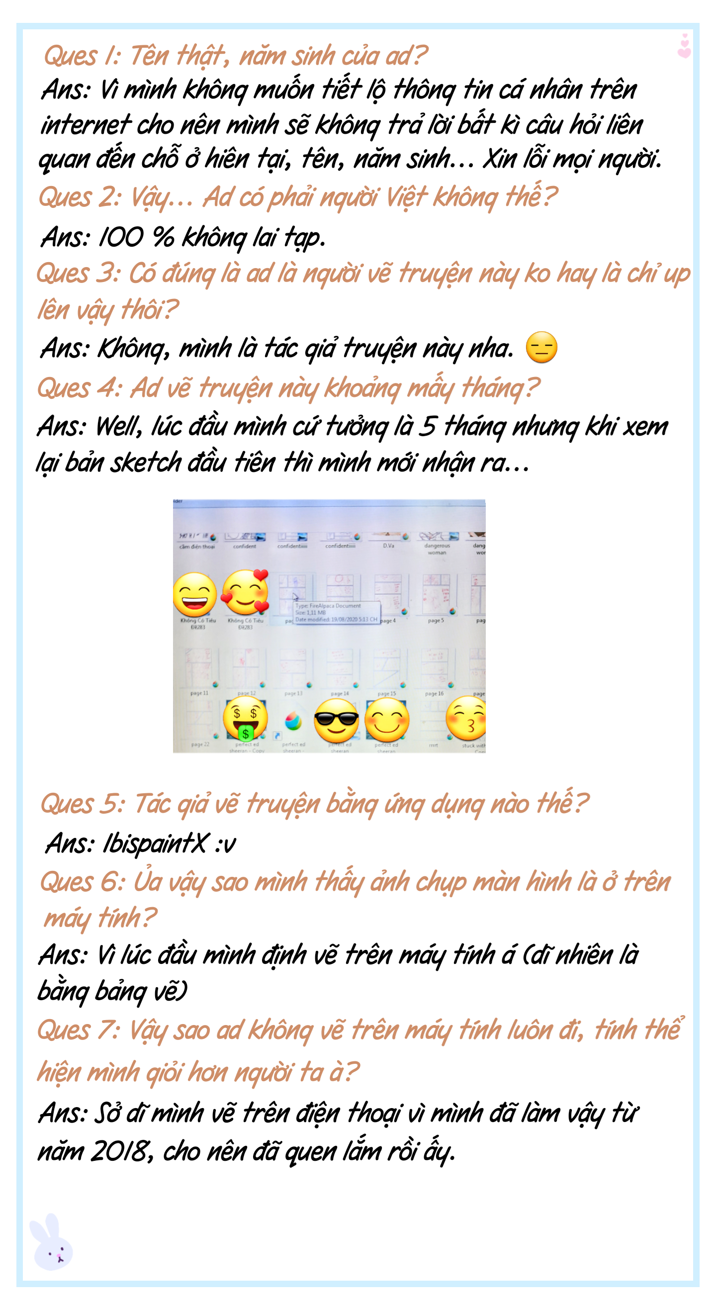 Đọc truyện hentai Never Forget, Never Forgive - Q n A (Tự hỏi tự trả lời)