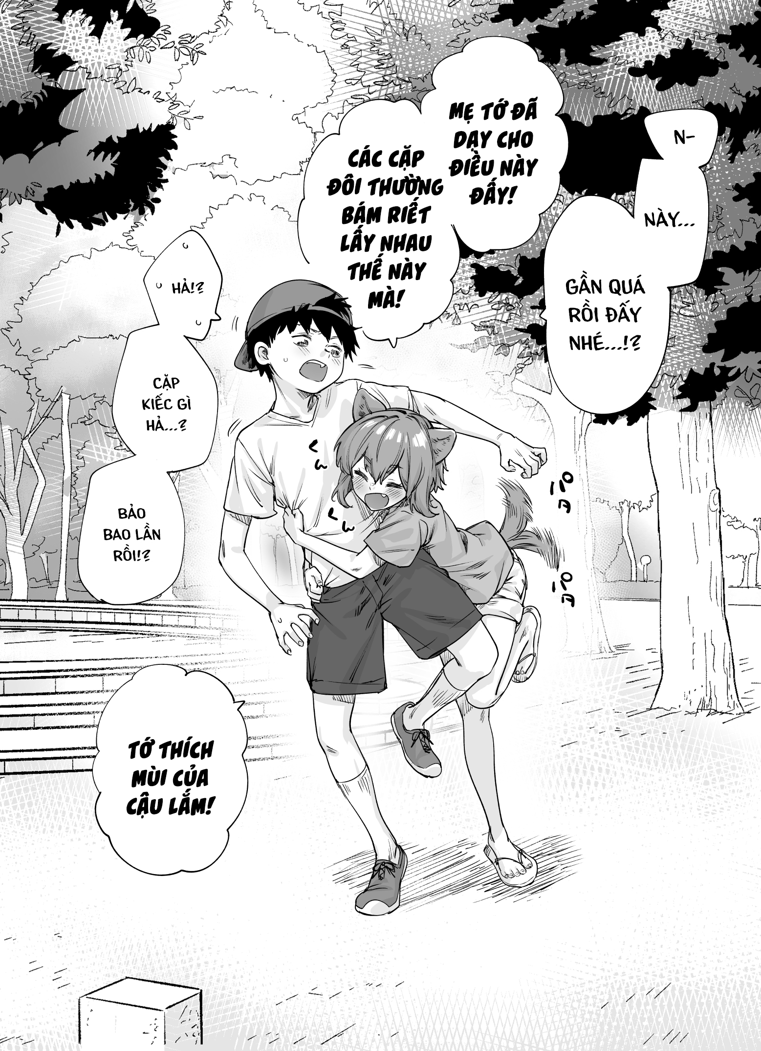 Đọc truyện hentai Người bạn thời thơ ấu của tôi là một con chó - Oneshot