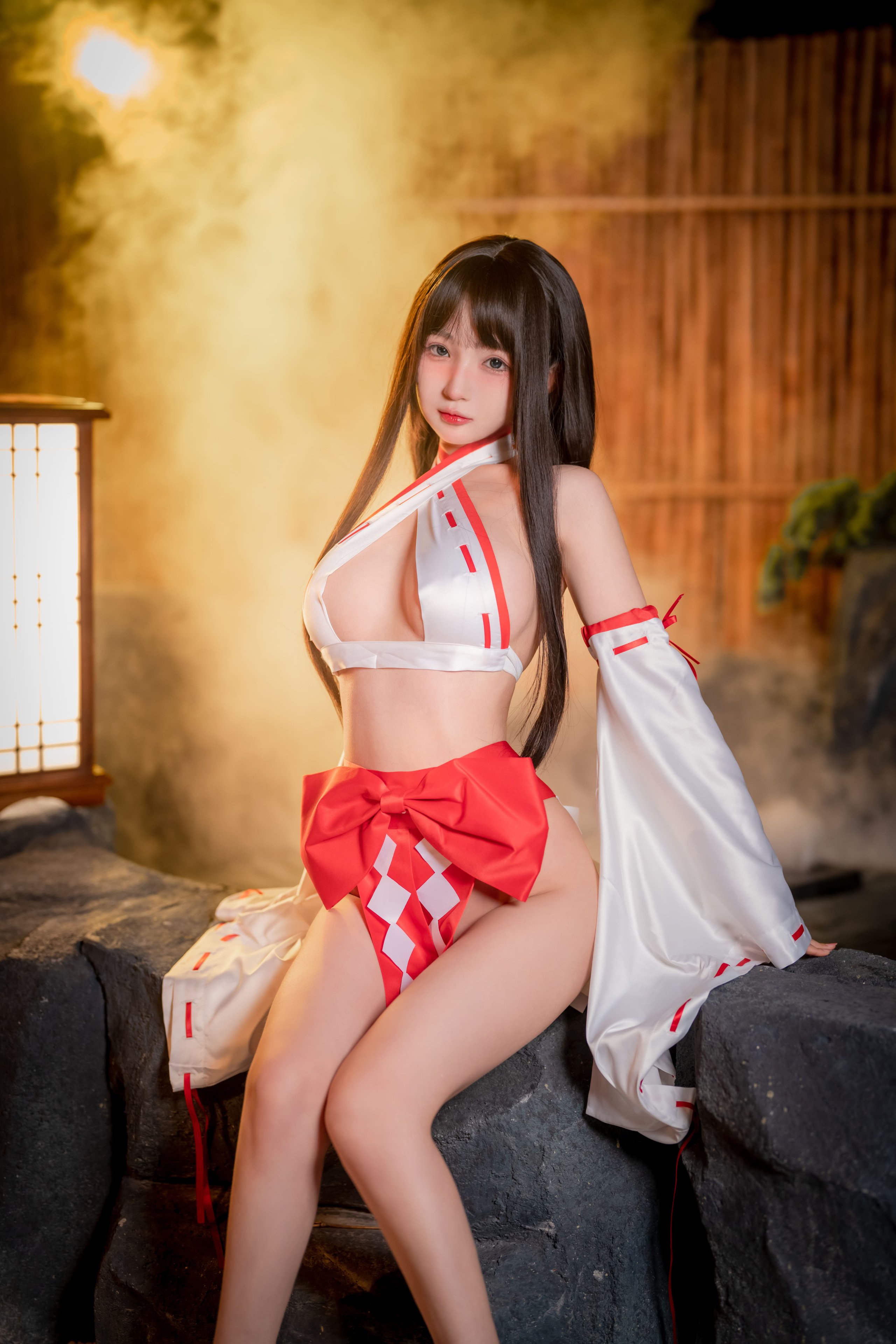 Đọc truyện hentai Tuyển tập Albums siêu phẩm Cosplay - Chap 648 - [Sakurai Ningning] Holy Miko