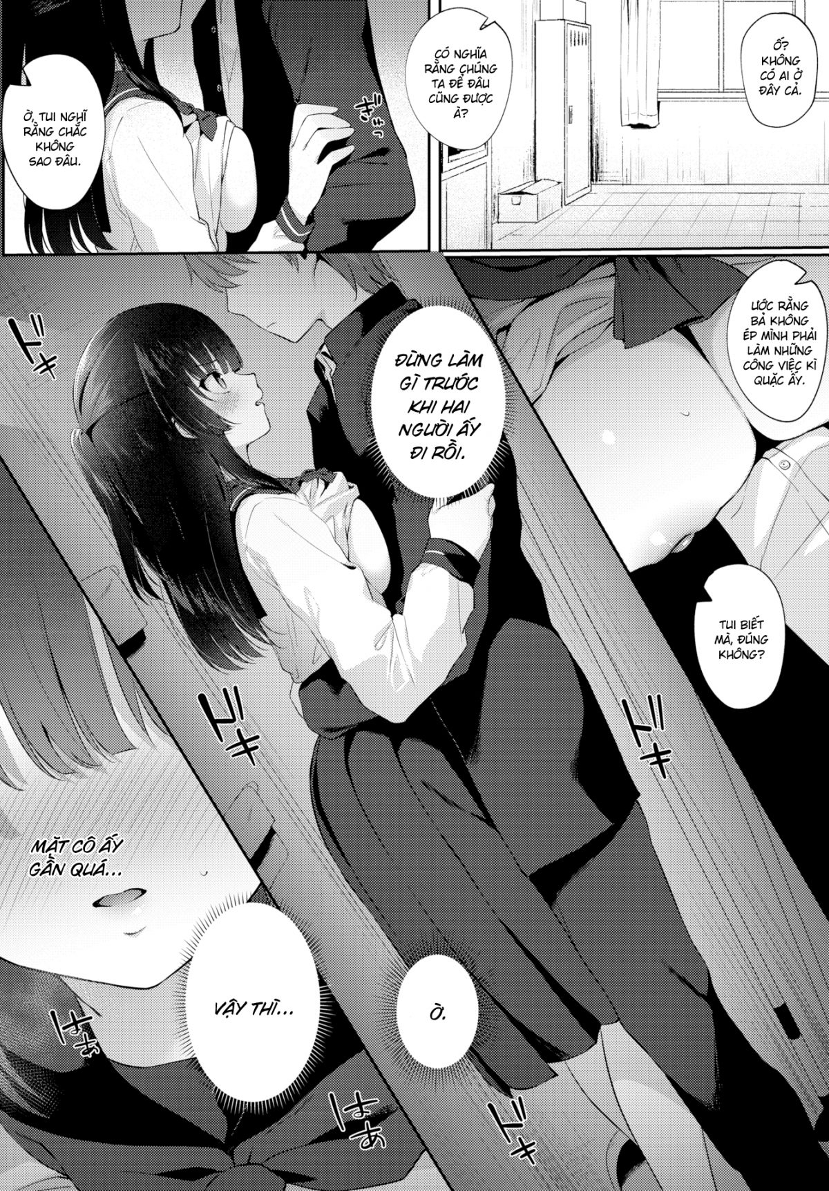 Đọc truyện hentai Điều Gì Nằm Giữa Hai Màu Đen & Trắng? - Oneshot