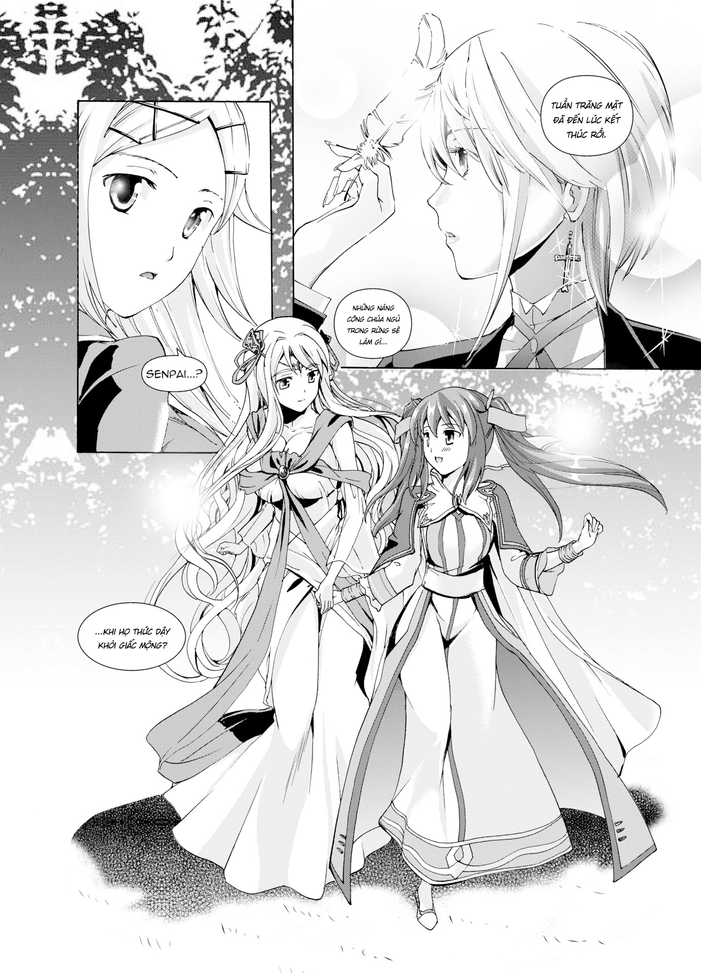 Đọc truyện hentai Tuyển Tập Yuri Một Nắng - Hộp Nhạc Ký Ức - Chap 1: Overture to Flowering