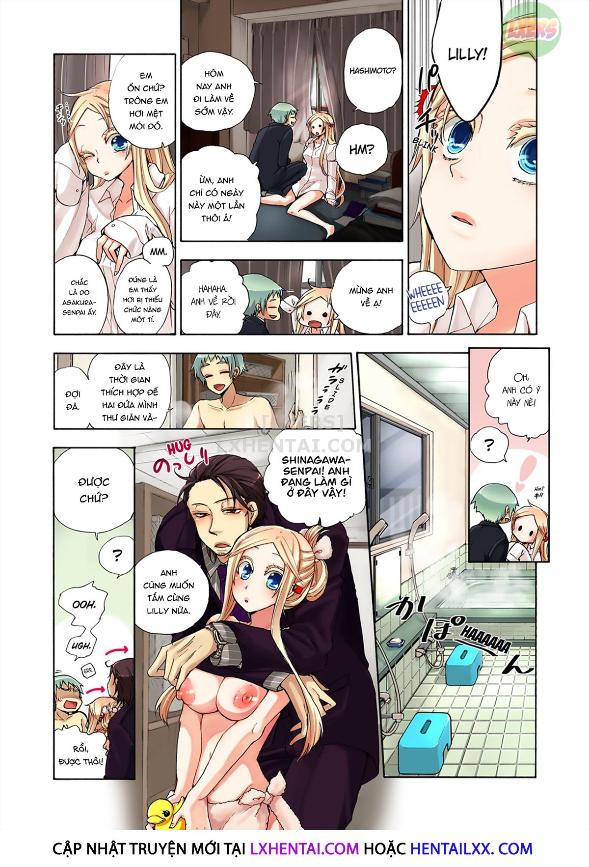 Đọc truyện hentai Robot thú cưng Lilly - Chap 14