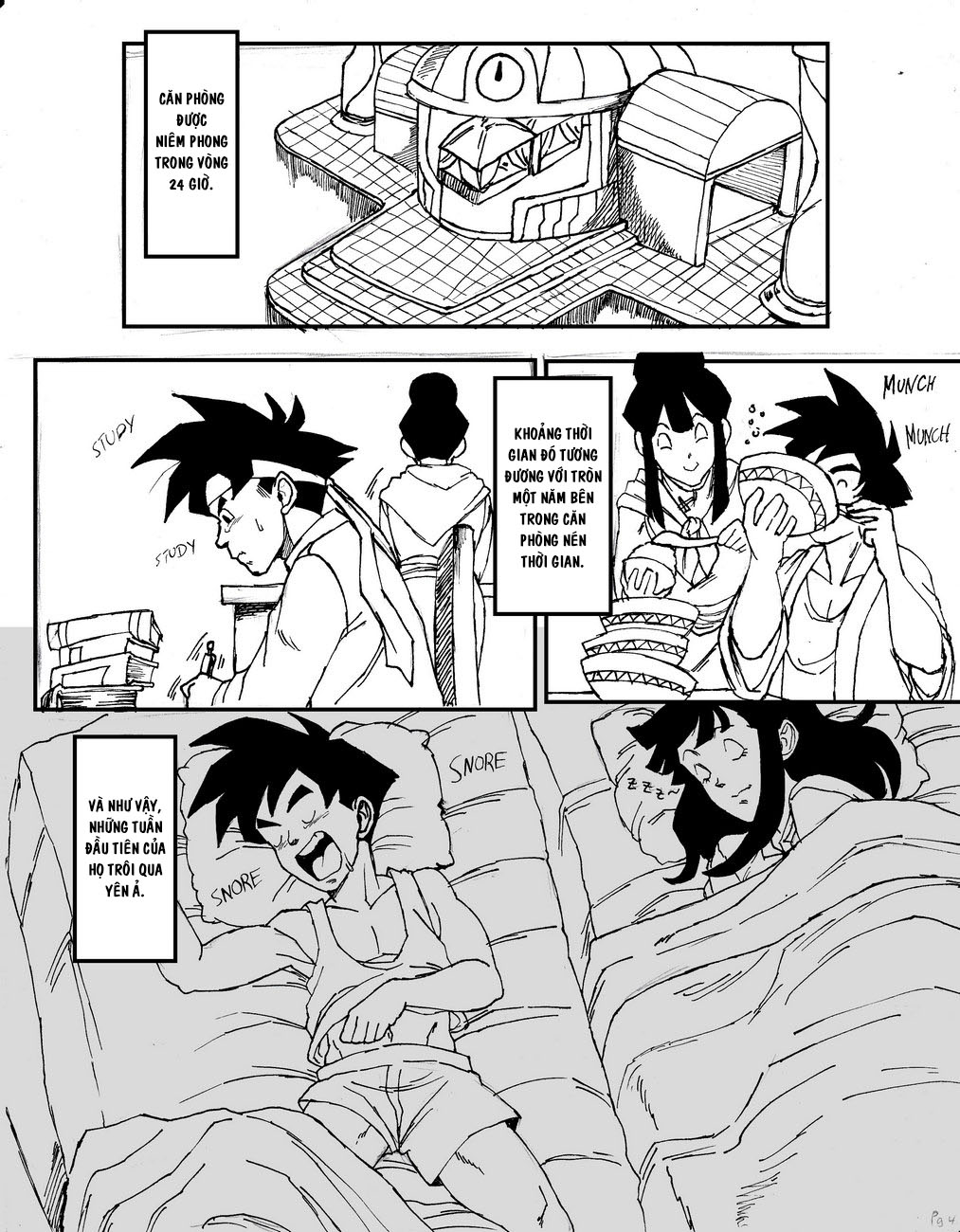 Đọc truyện hentai Chichi và Gohan - Oneshot