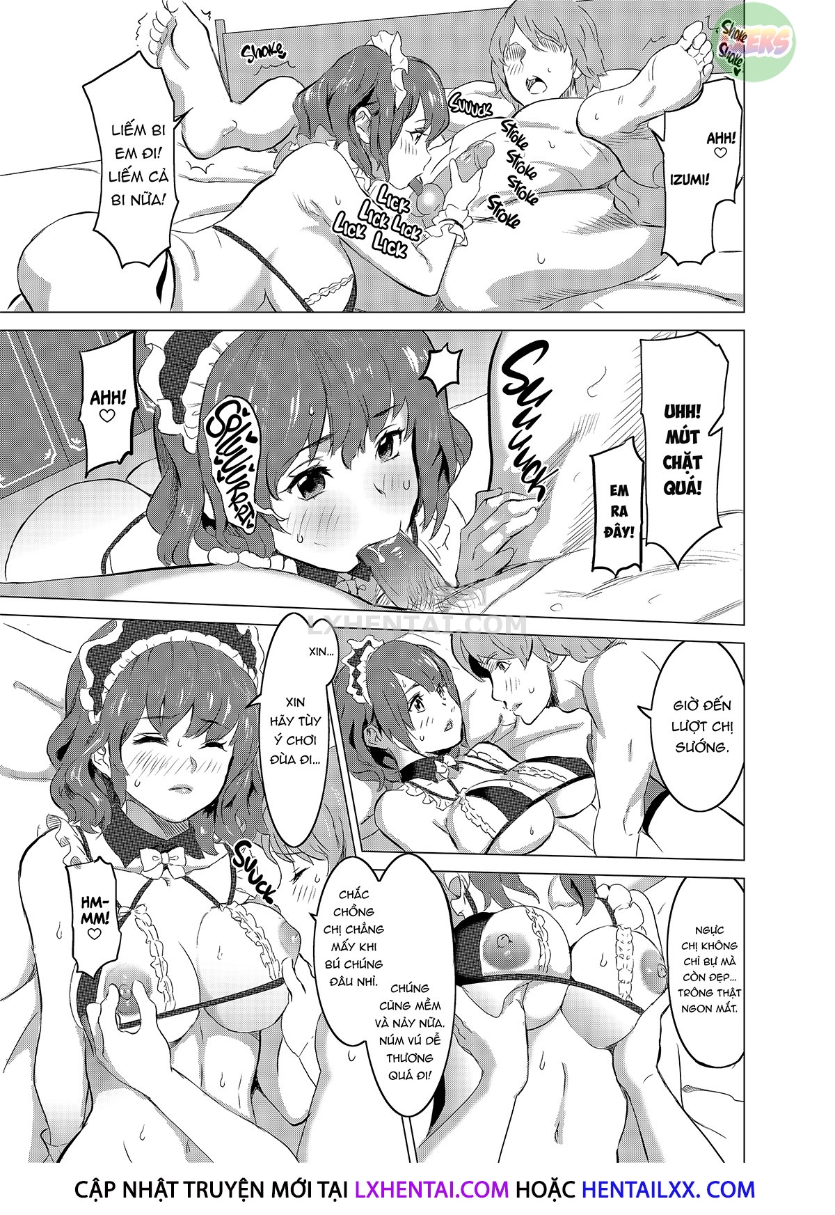 Đọc truyện hentai Tôi bắt vợ làm việc tại nhà thổ - Chap 1