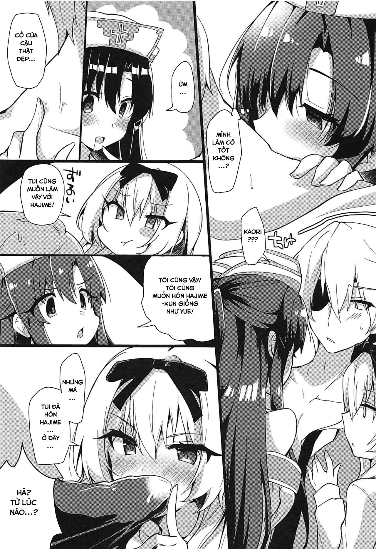 Đọc truyện hentai Arifureta Hibi ni Modotte kure!!! (Arifureta Shokugyou de Sekai Saikyou) - Oneshot