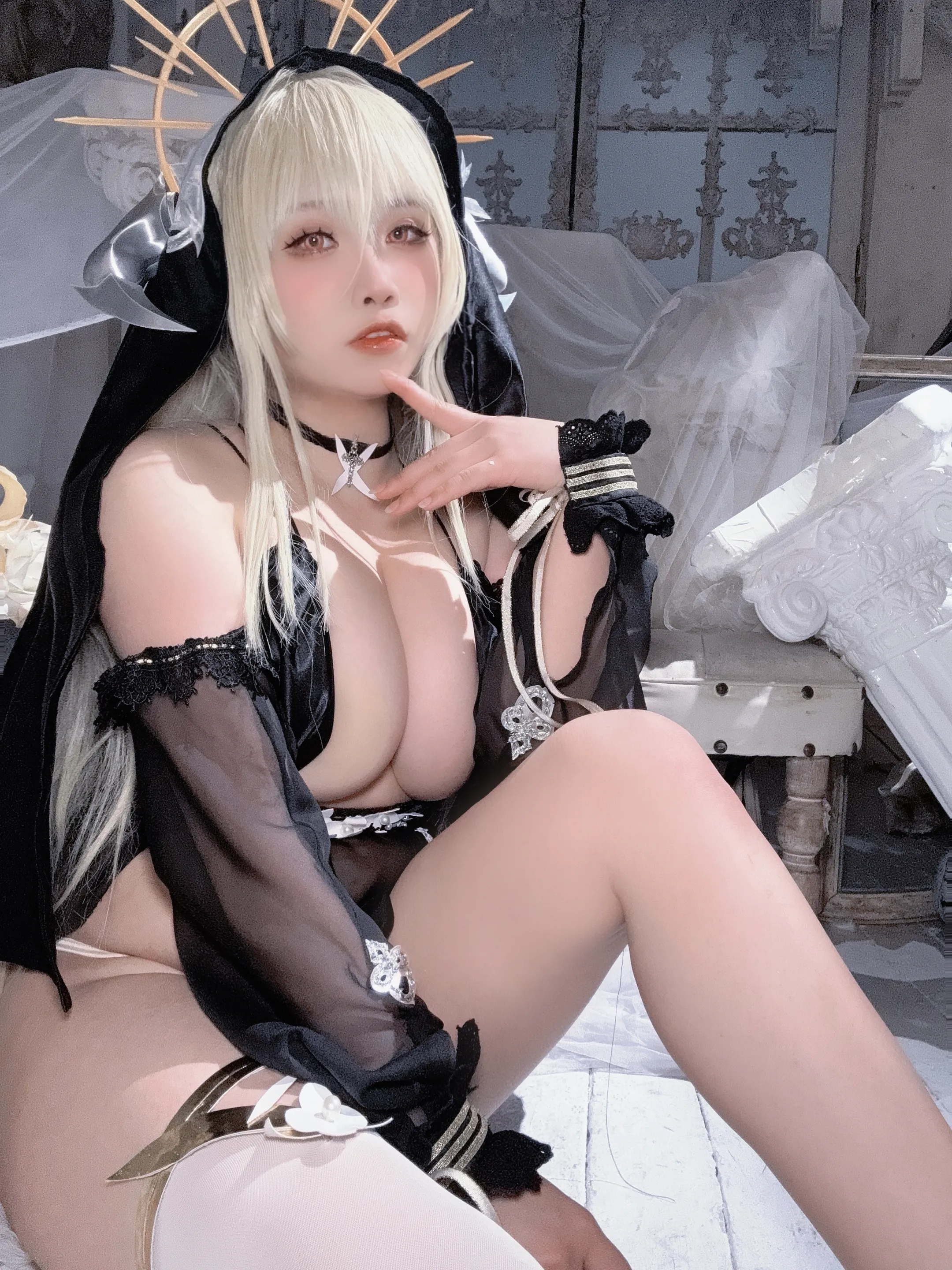 Đọc truyện hentai Tuyển tập Albums siêu phẩm Cosplay - Chap 953 - Sadako Peach - Azur Lane Vengeance
