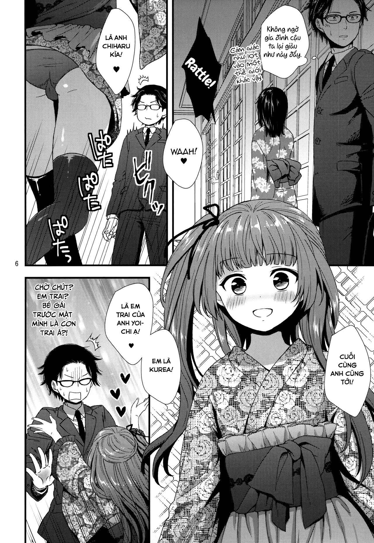 Đọc truyện hentai Ojou-sama wa Semeraretai - Oneshot