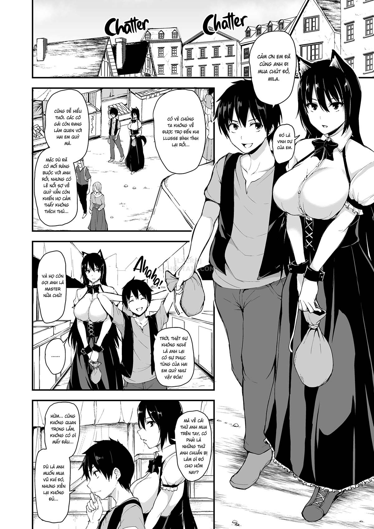 Đọc truyện hentai Tales of a Harem in Another World - Chap 5.5