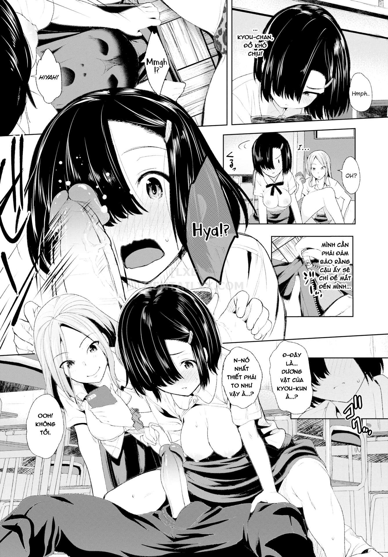 Đọc truyện hentai Temptation Triangle - Oneshot