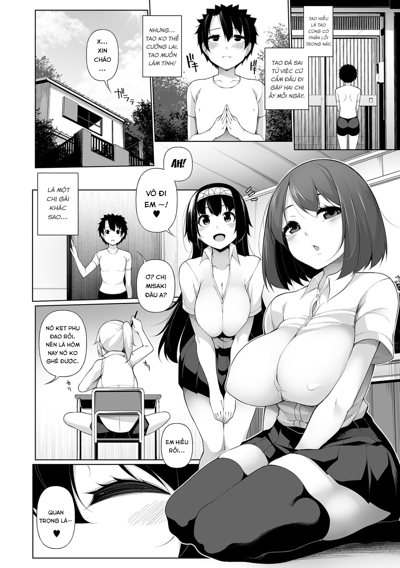 Đọc truyện hentai Inaka de! Ikkagetsu OneShota Seikatsu - Chap 3