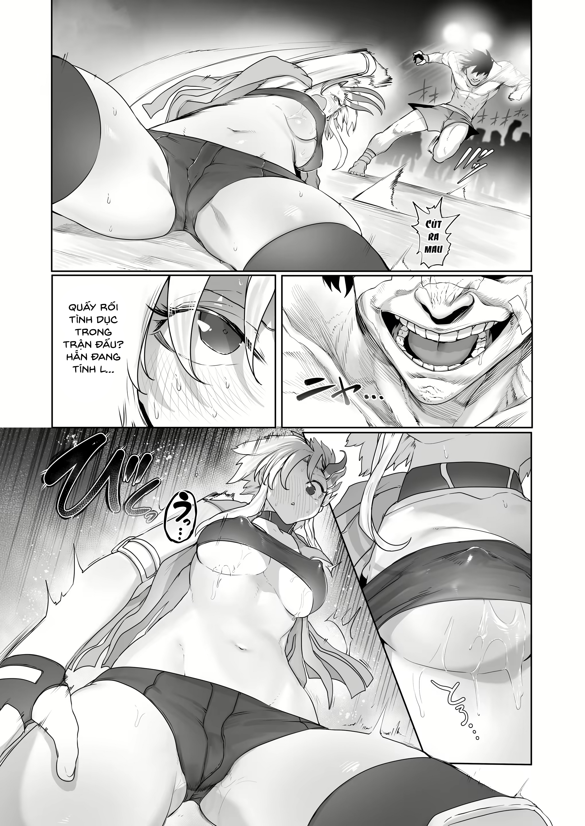 Đọc truyện hentai Battle Rape -Touka the Undefeated's Day of Humiliation- - Oneshot