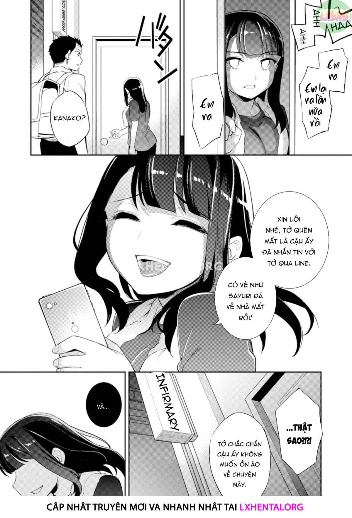 Đọc truyện hentai Sayuri - Kareshi to Hatsu H Mokuzen ni Chikan ni NTR-reta Shoujo - Chap 5 ~ What Happened With The Girl Who Went To Support Her Boyfriend