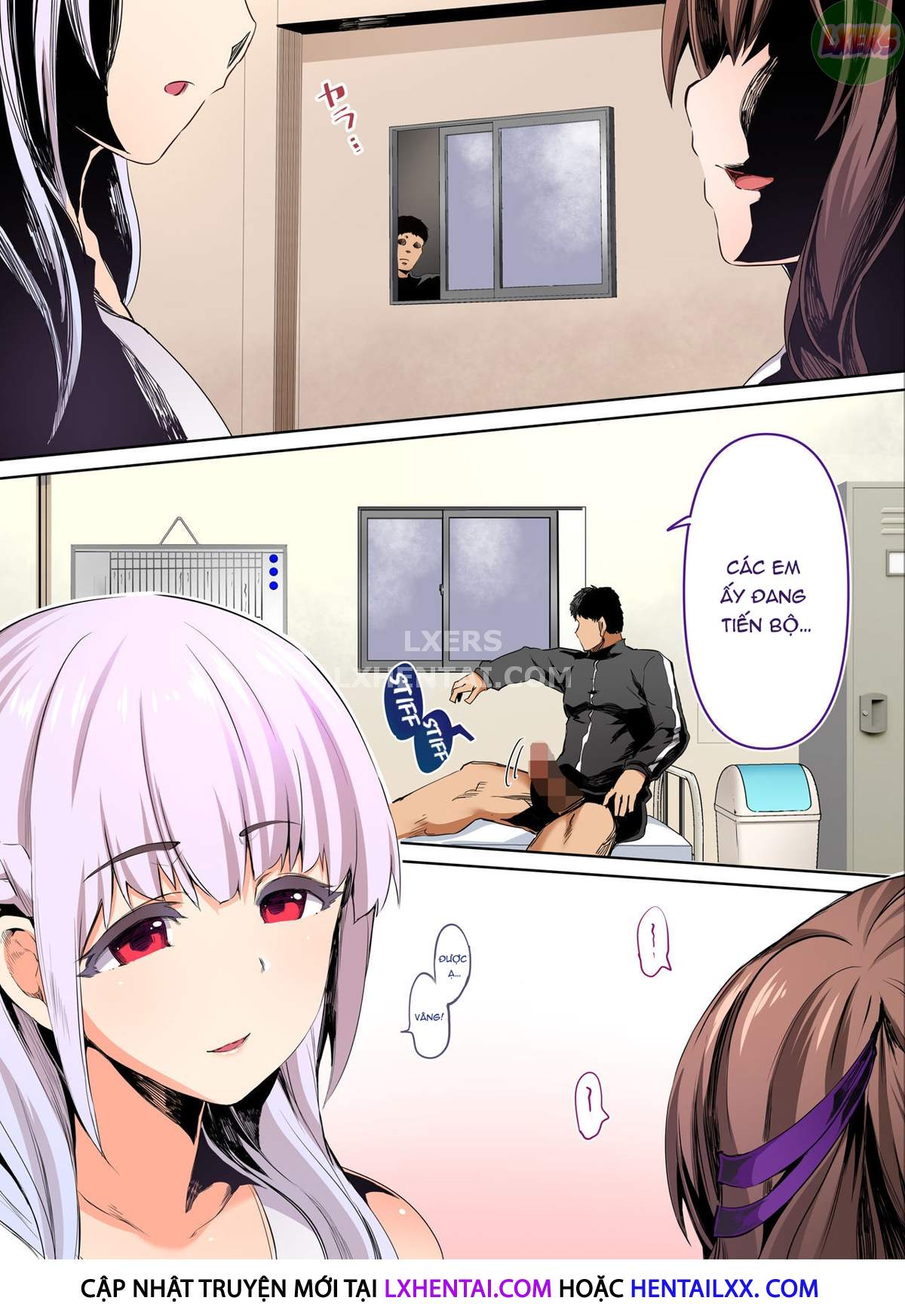 Đọc truyện hentai Rikujoubu Buchou To Fukubuchou Wa Ore No Nama Onaho!!! - Chap 1