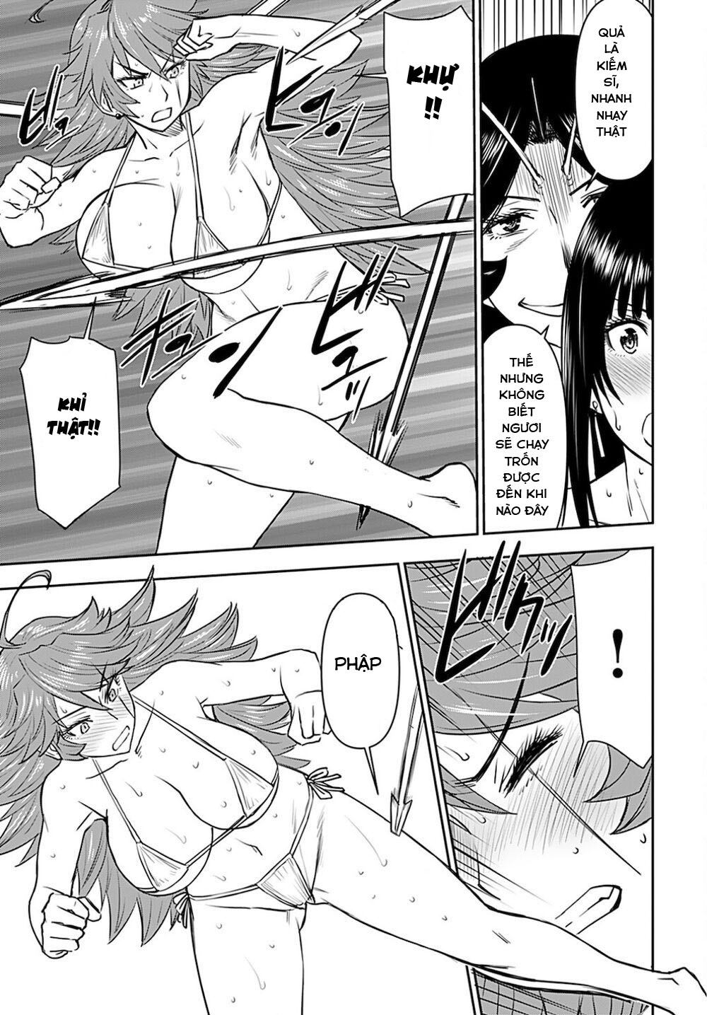 Đọc truyện hentai Xạ thủ mềm mại của Nữ chiến binh - Chap 19