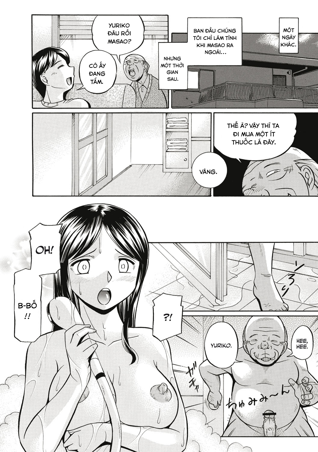 Đọc truyện hentai Yuriko and her Father-in-Law - Chap 5