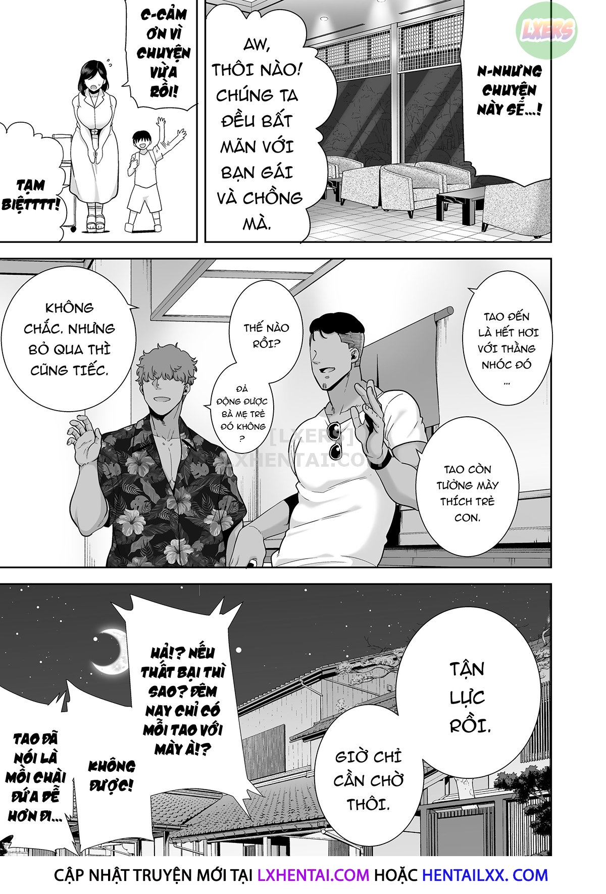 Đọc truyện hentai Natsuzuma ~Natsu, Ryokan, Nanpa Otoko-Tachi Ni Ochita Tsuma~ - Chap 1 - Không che