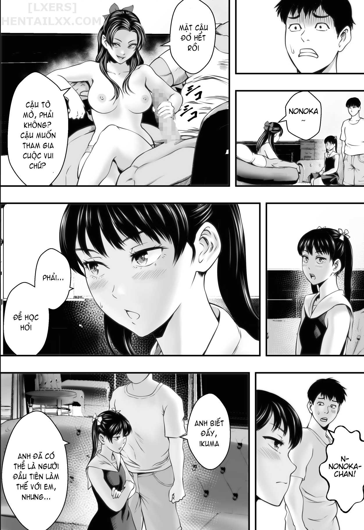 Đọc truyện hentai Harem Love Come VS Yarichin DQN - Oneshot