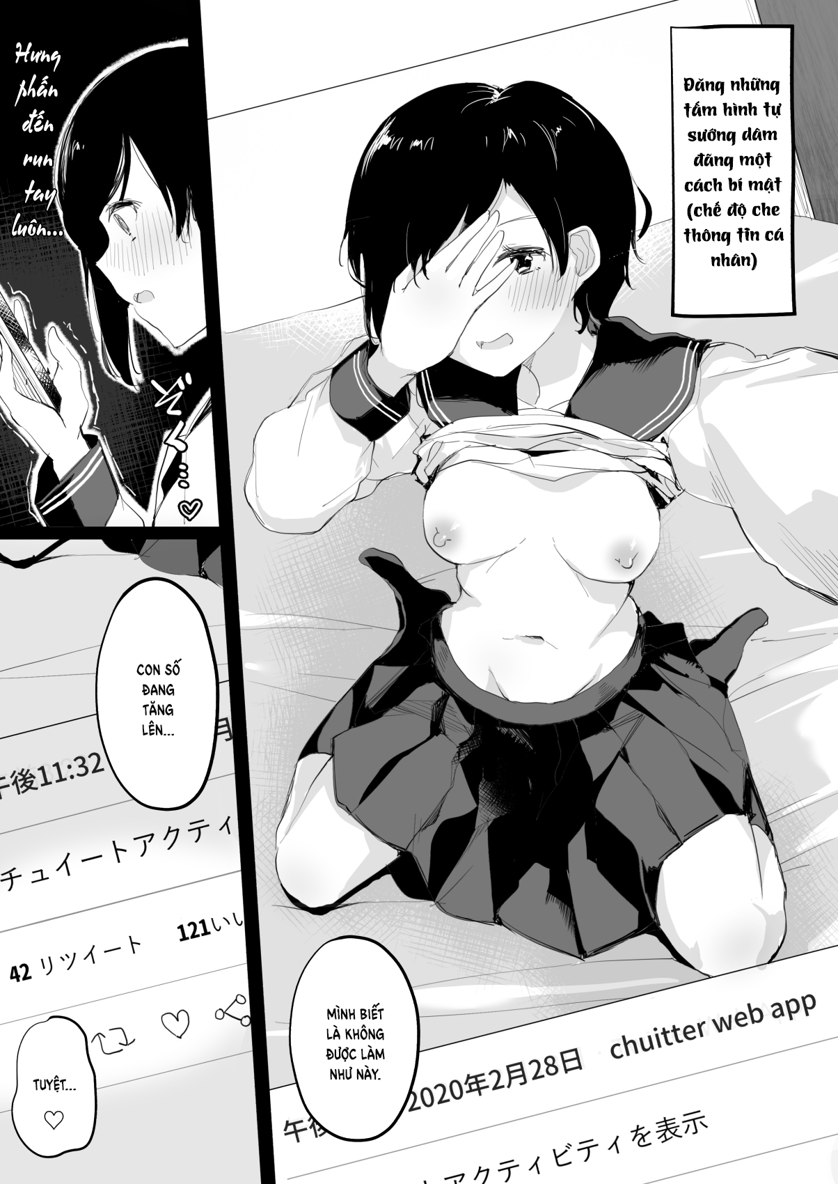 Đọc truyện hentai Do M Uraaka Joshi ga Kousoku Yuri Ecchi de Onna Doushi no Yosa o Oshiekomarechau Hon - Oneshot 1.1