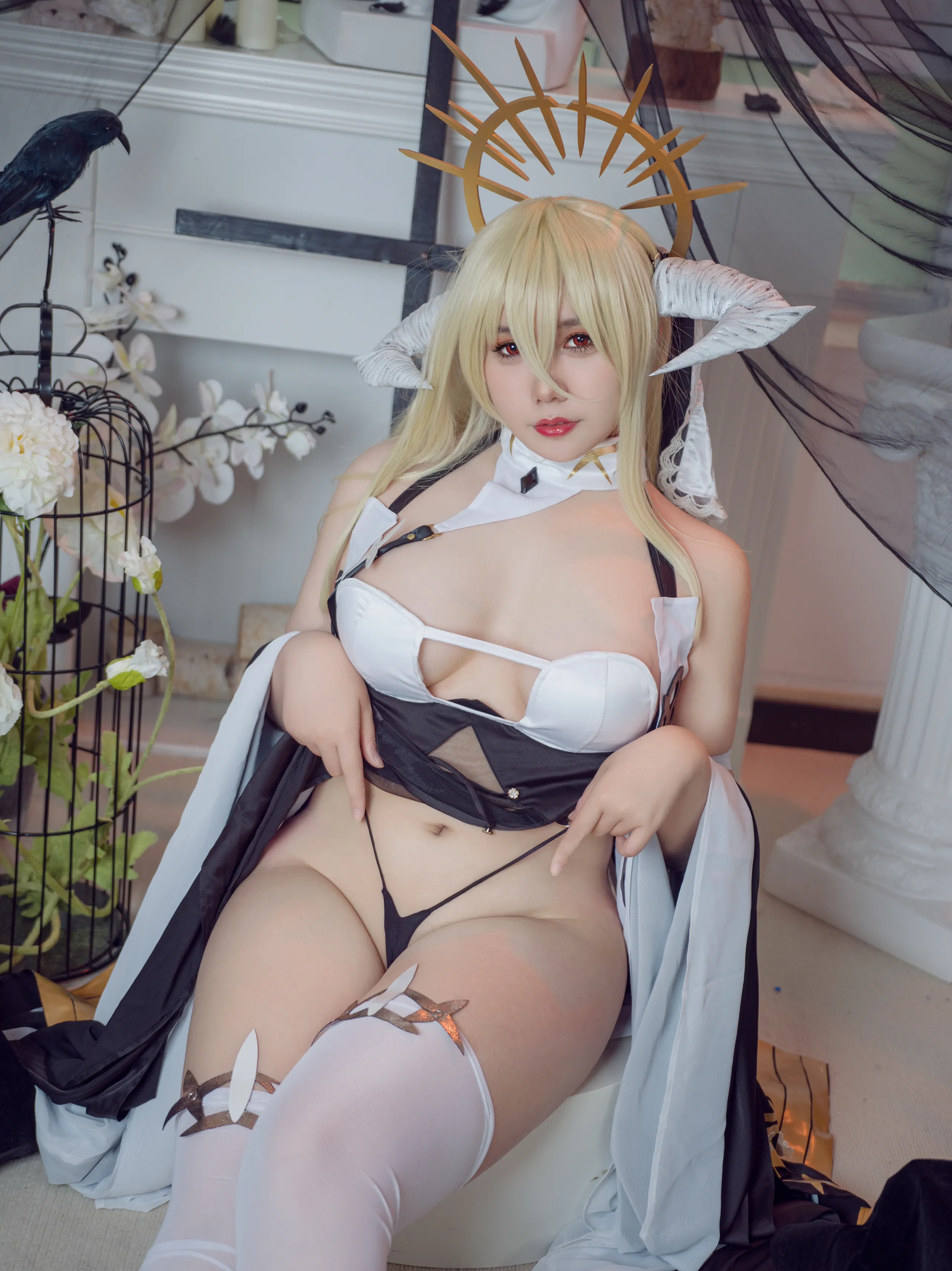 Đọc truyện hentai Tuyển tập Albums siêu phẩm Cosplay - Chap 1116 - Mahuajiang - Azur Lane: Vengeance