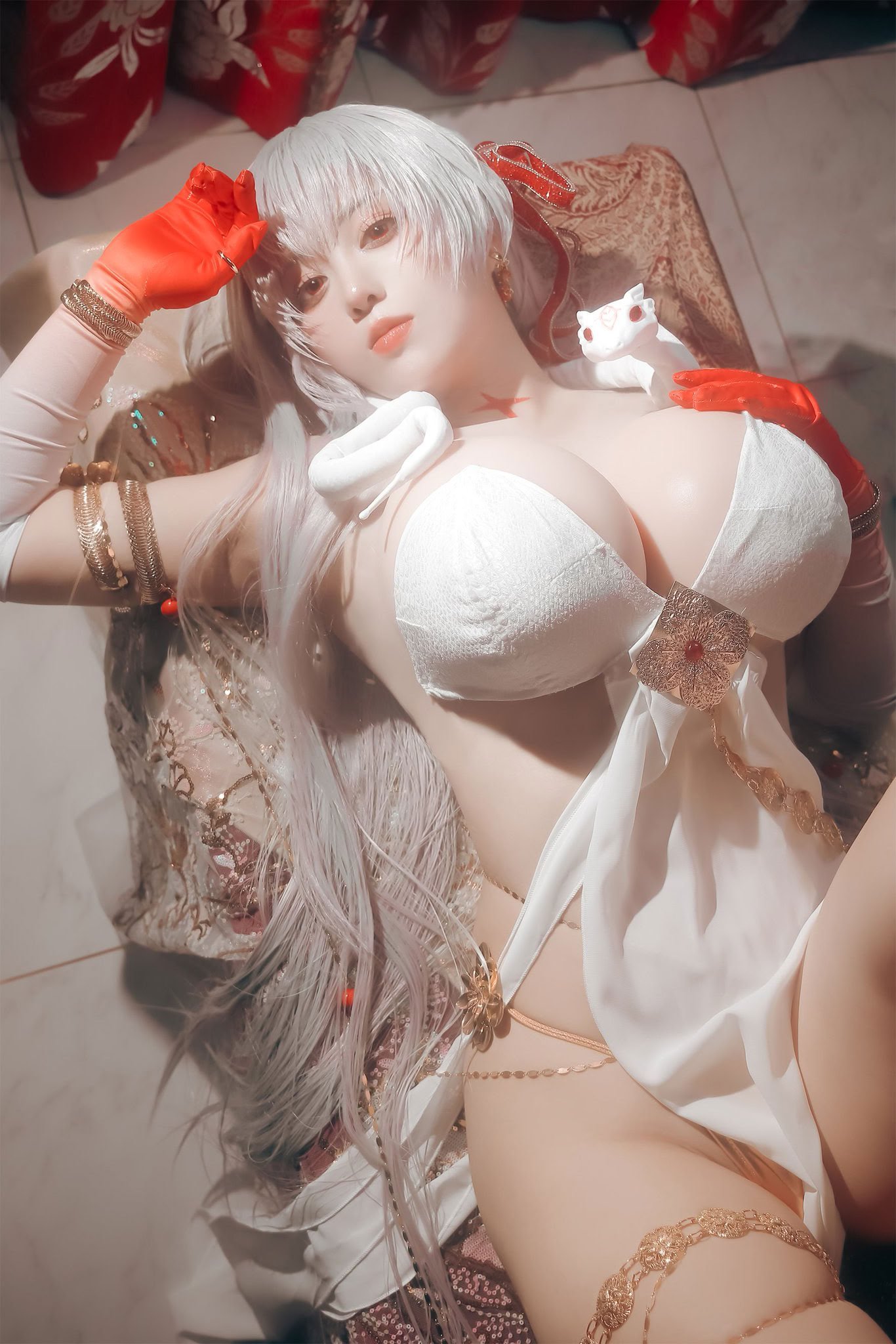 Đọc truyện hentai Tuyển tập Albums siêu phẩm Cosplay - Chap 1242 - Rumi Twins - Durga