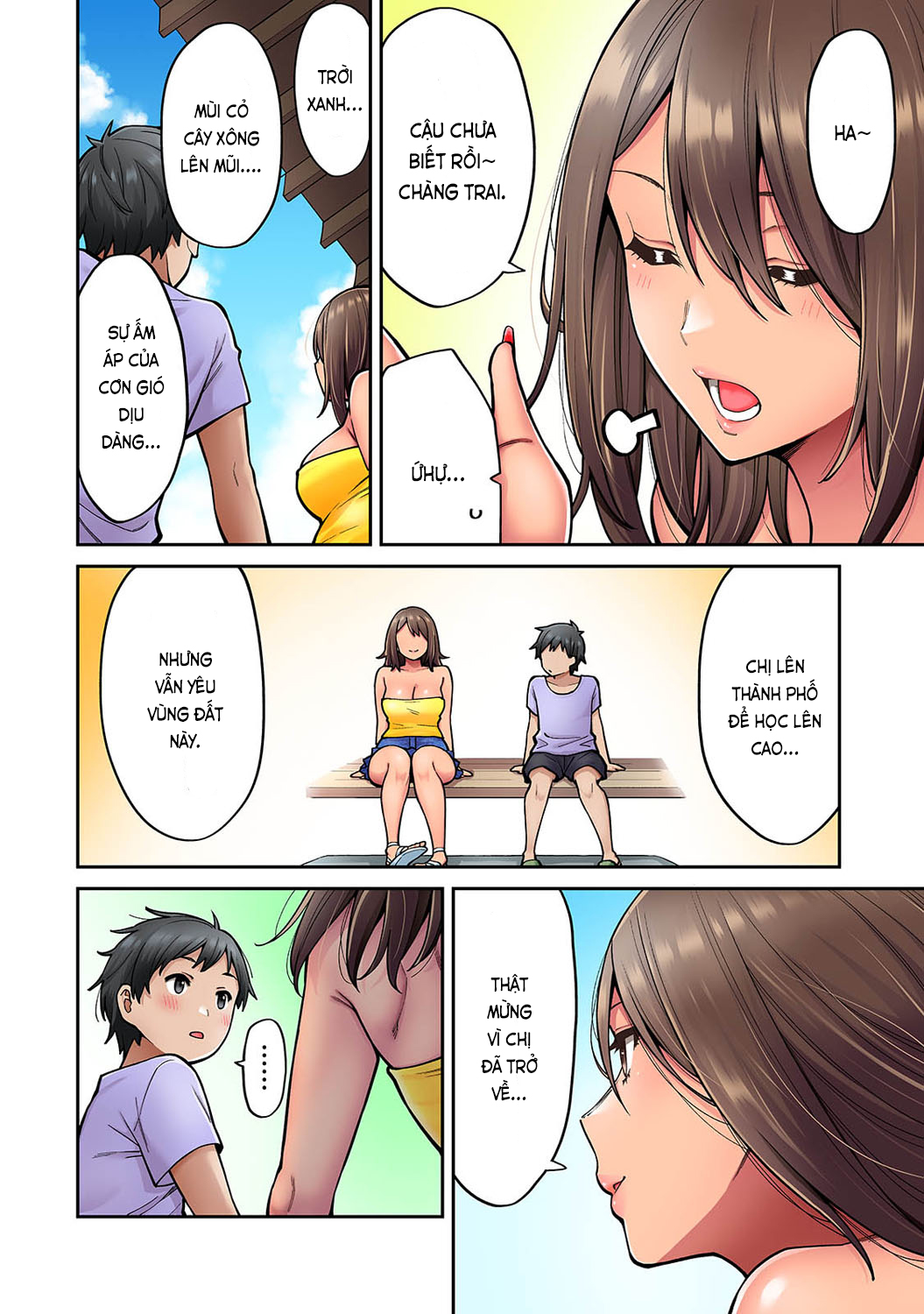 Đọc truyện hentai Người chị tôi thầm mến trở về trong bộ dạng gái lai Tây - Ch. 6