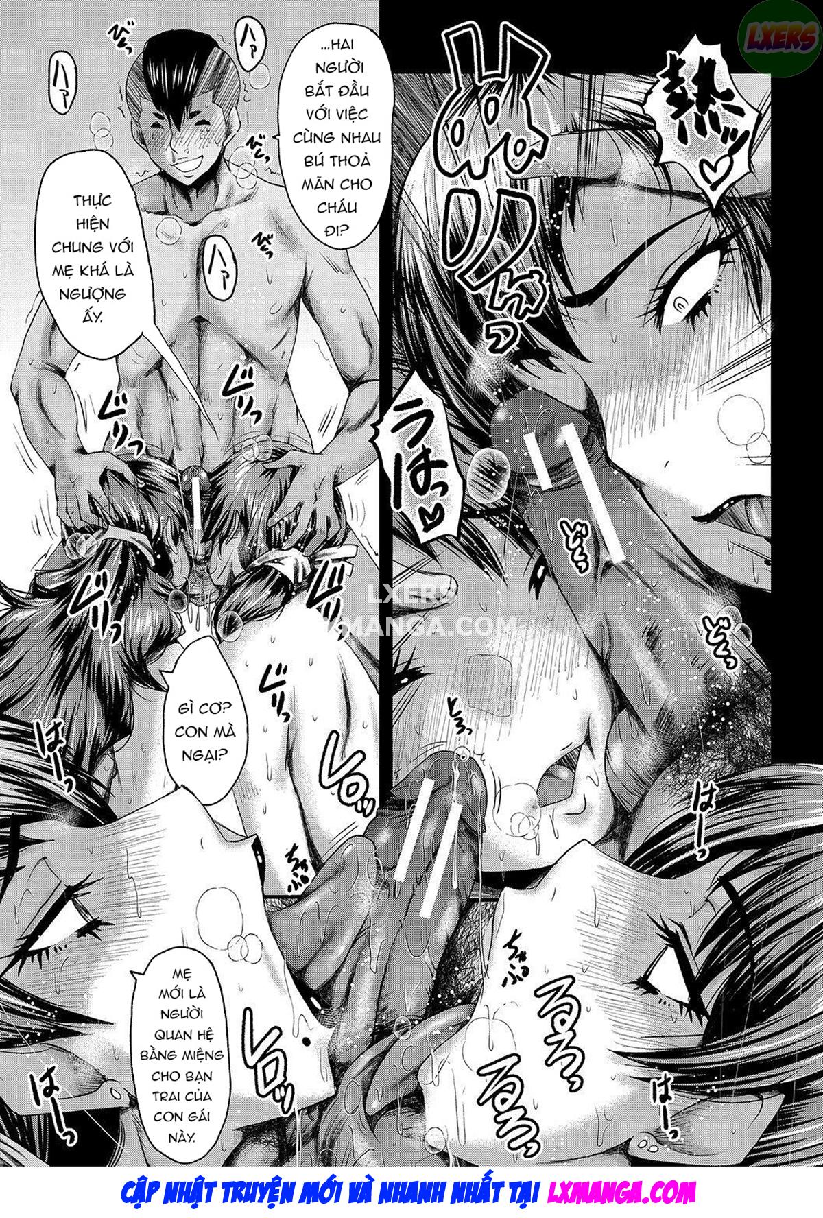 Đọc truyện hentai Bạn tôi đã cướp đi cả người bạn thời thơ ấu của tôi và mẹ tôi - Chap 4