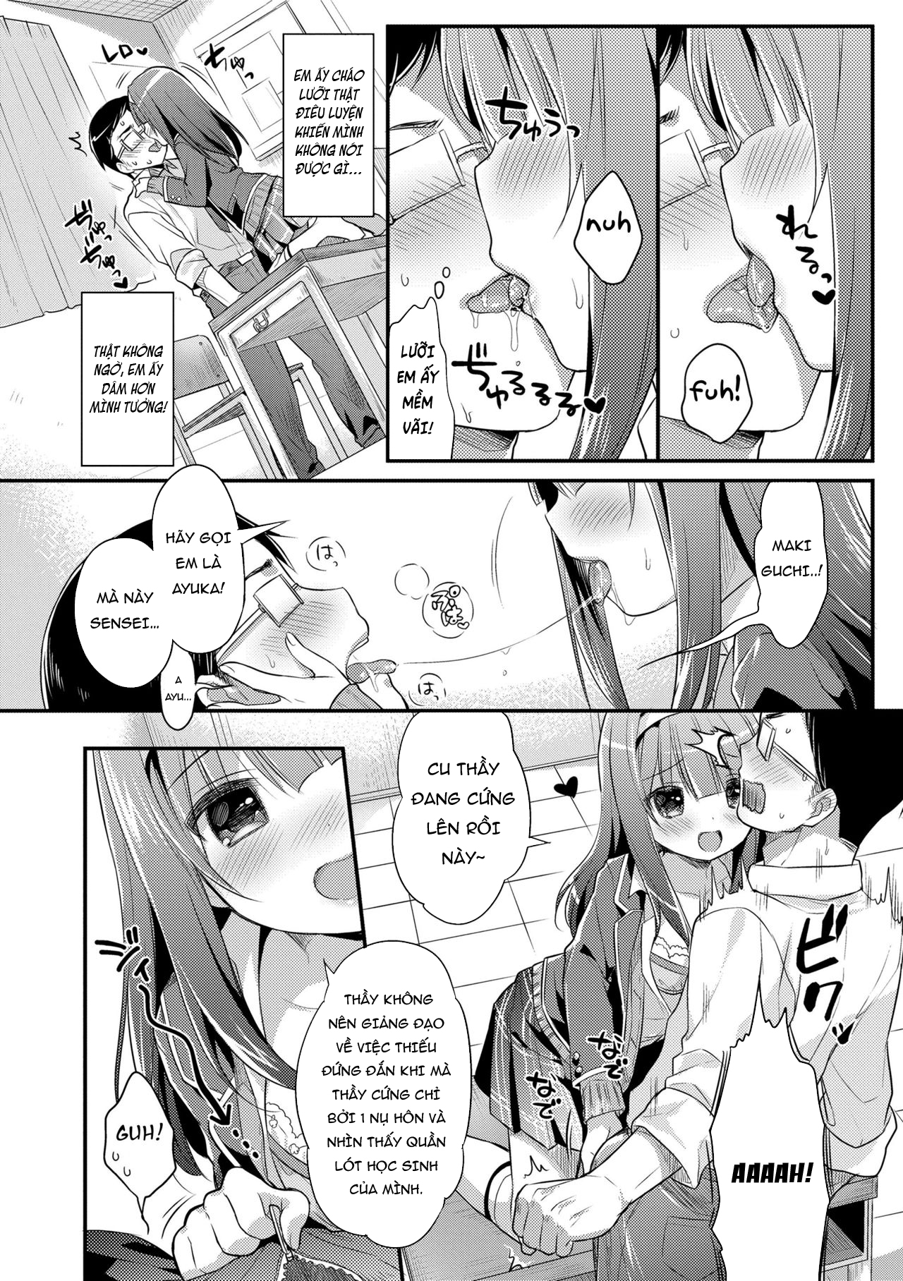 Đọc truyện hentai Hatsukoi Ecchi - First love H. - Chap 5: Làm thêm