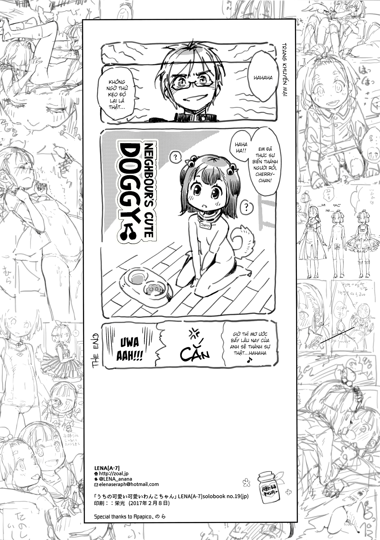 Đọc truyện hentai Uchi no Kawaii Kawaii Wanko-chan - Oneshot